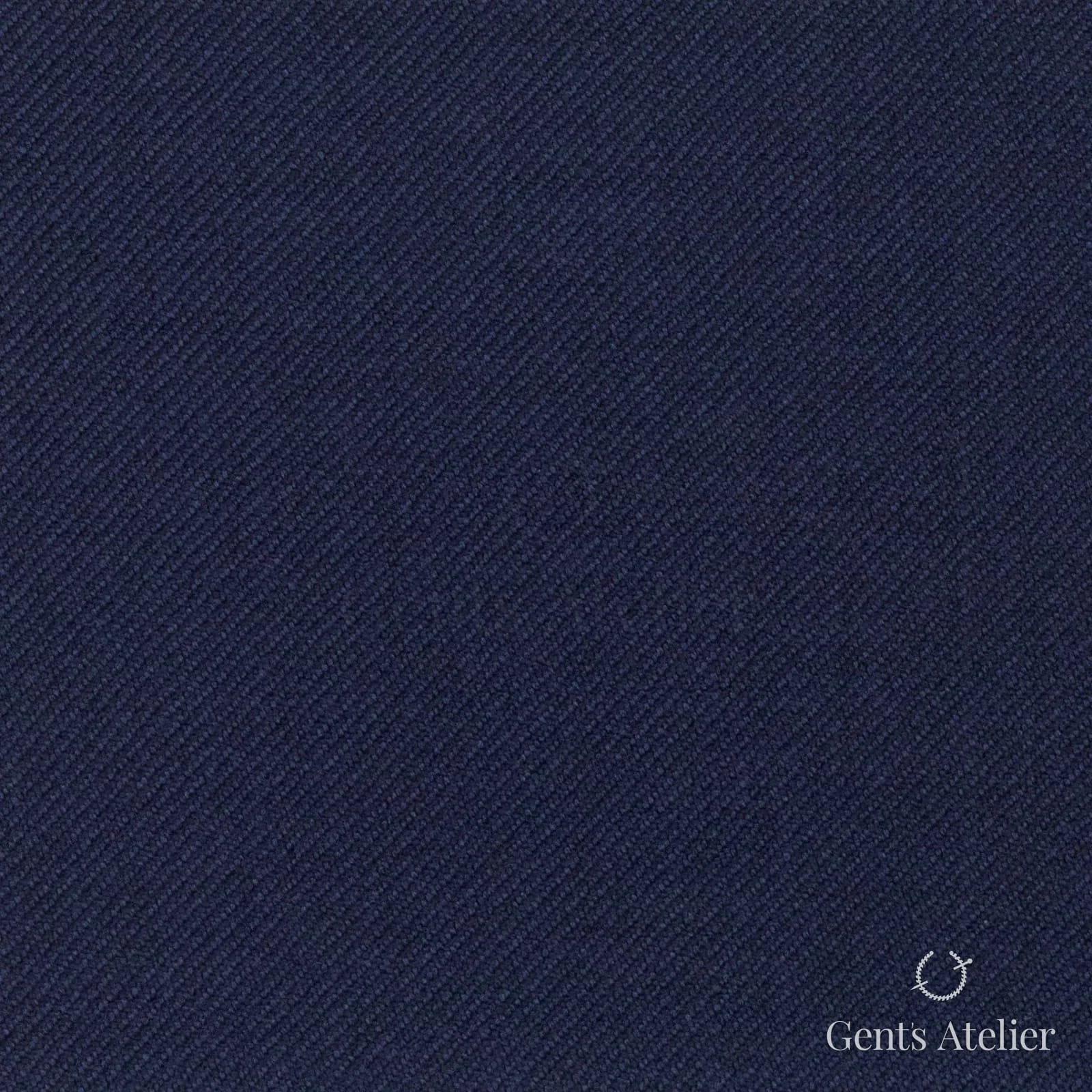 Костюмная ткань Marzoni 618 - 210 / 1200 — Синий, однотонная, 100% шерсть