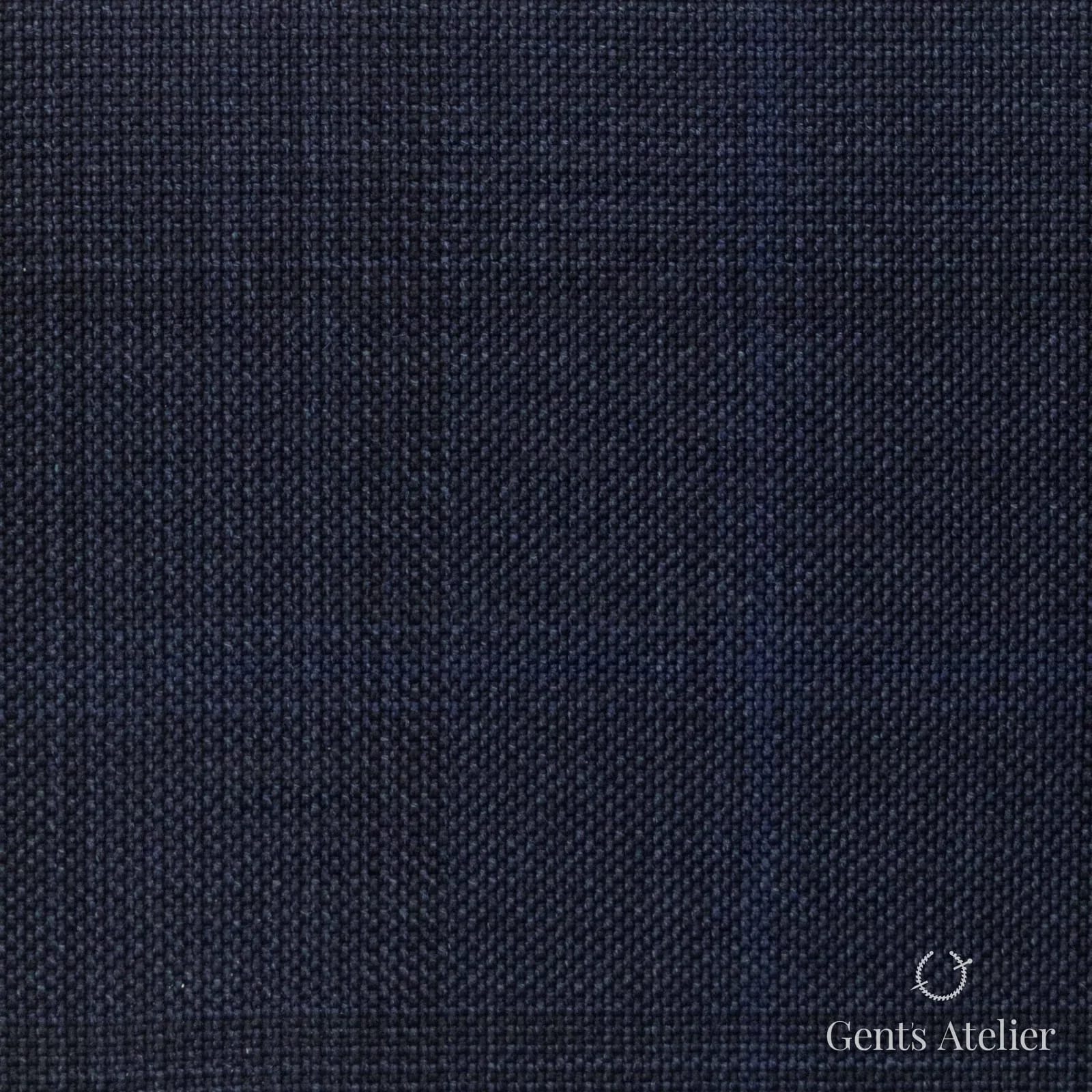 Костюмная ткань Marzoni 618 - 364 / 1200 — Синий, однотонная, 100% шерсть