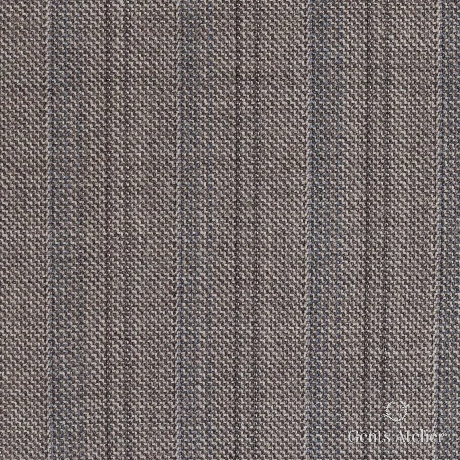 Костюмная ткань Marzoni 618 - 369 / 1200 — Бежевый, полоса, 100% шерсть