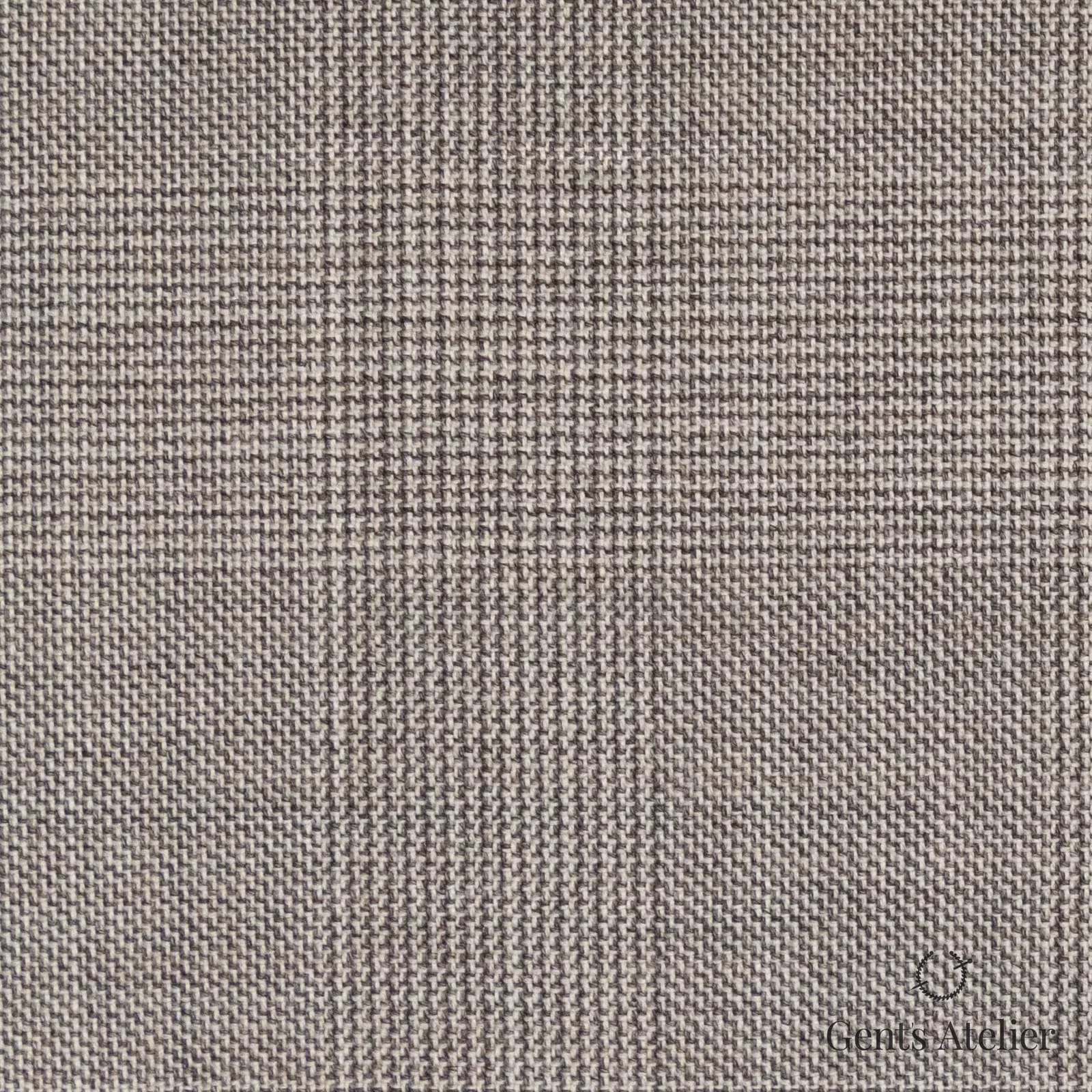 Костюмная ткань Marzoni 618 - 379 / 1200 — Бежевый, гусиная лапка, 100% шерсть