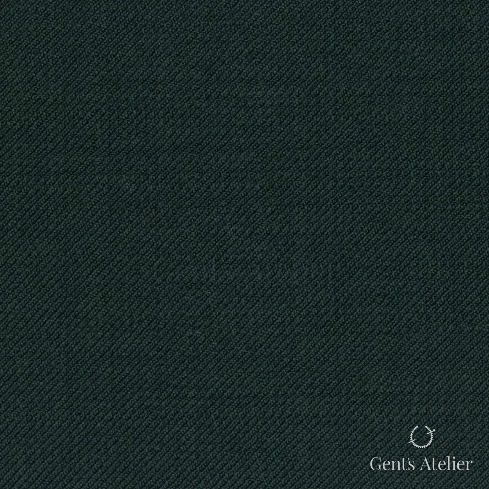 Костюмная ткань Marzoni 723 - 076 / 1100 — Dark Green, однотонная, 100% шерсть