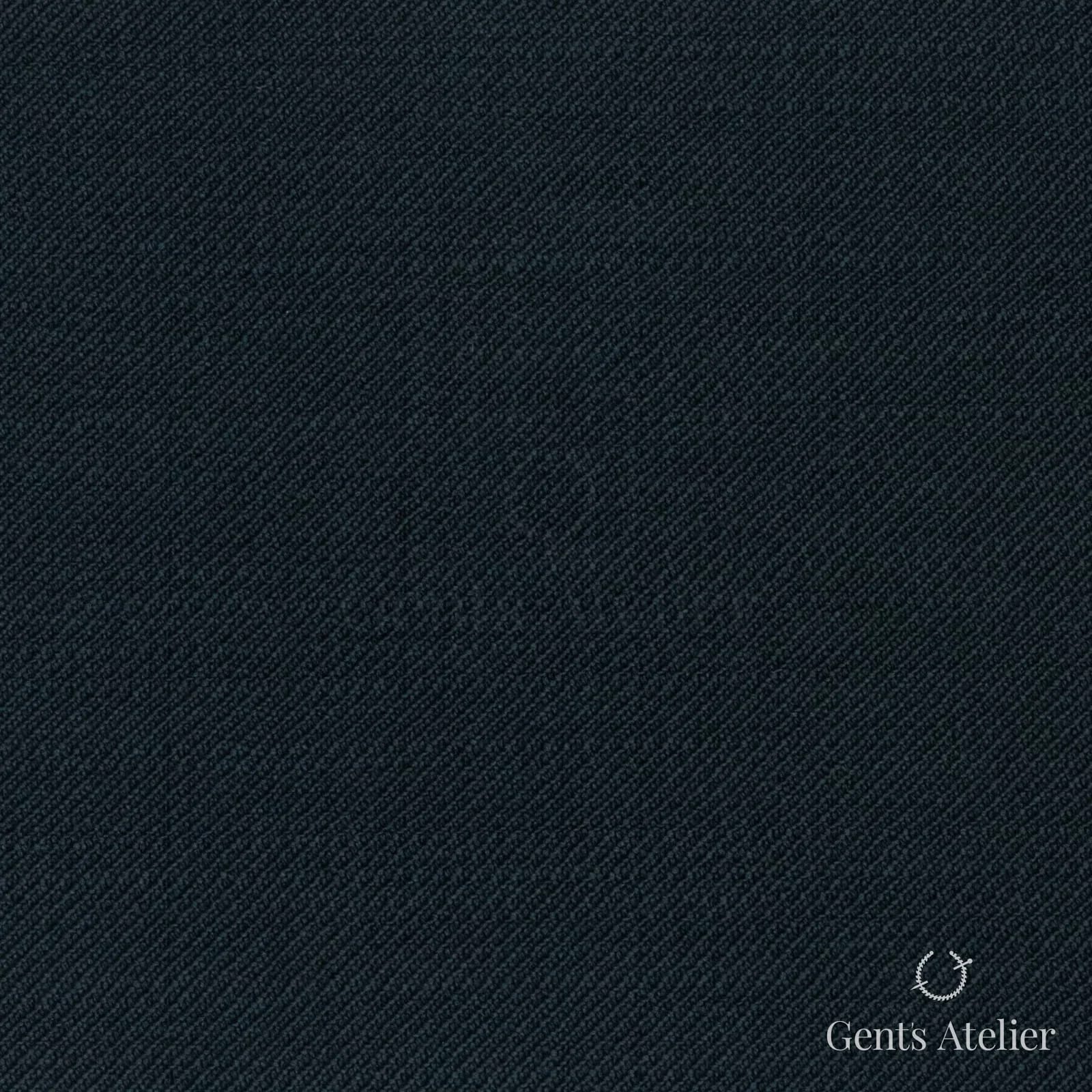 Костюмная ткань Marzoni 723 - 087 / 1100 — Тёмно-синий, однотонная, 100% шерсть