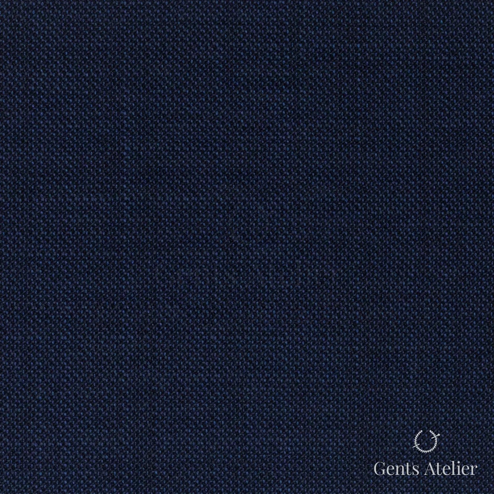 Костюмная ткань Marzoni 723 - 105 / 1100 — Синий, однотонная, 100% шерсть