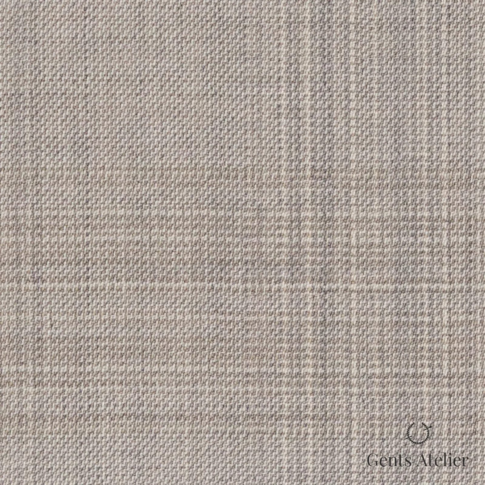 Костюмная ткань Marzoni 723 - 192 / 1100 — Бежевый, меланж, 100% шерсть