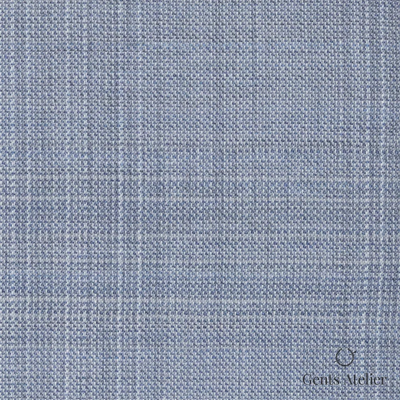 Костюмная ткань Marzoni 723 - 193 / 1100 — Bluish Gray, меланж, 100% шерсть
