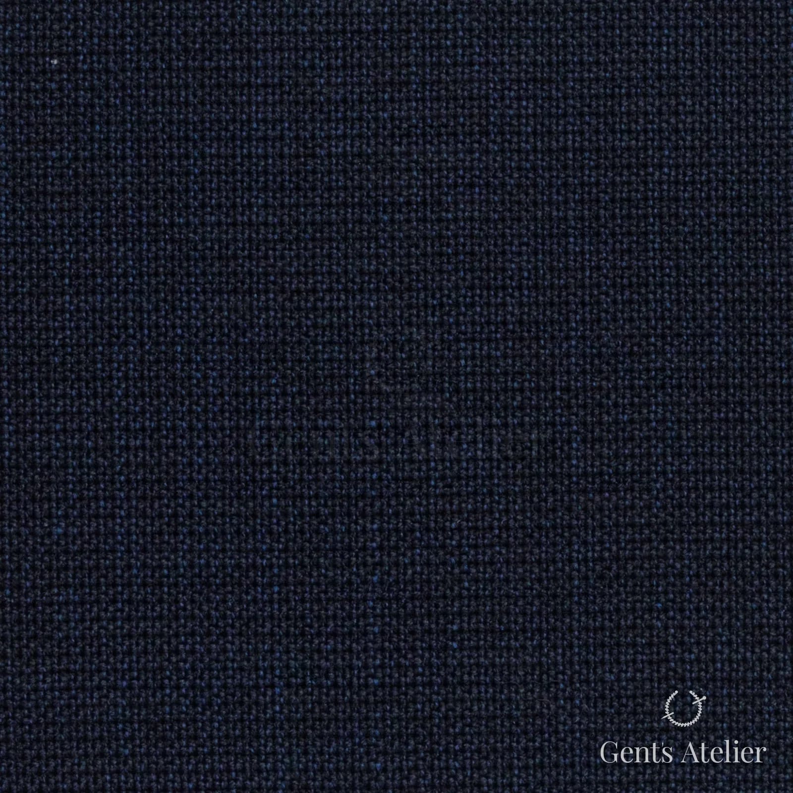 Костюмная ткань Marzoni 723 - 203 / 1100 — Тёмно-синий, меланж, 100% шерсть