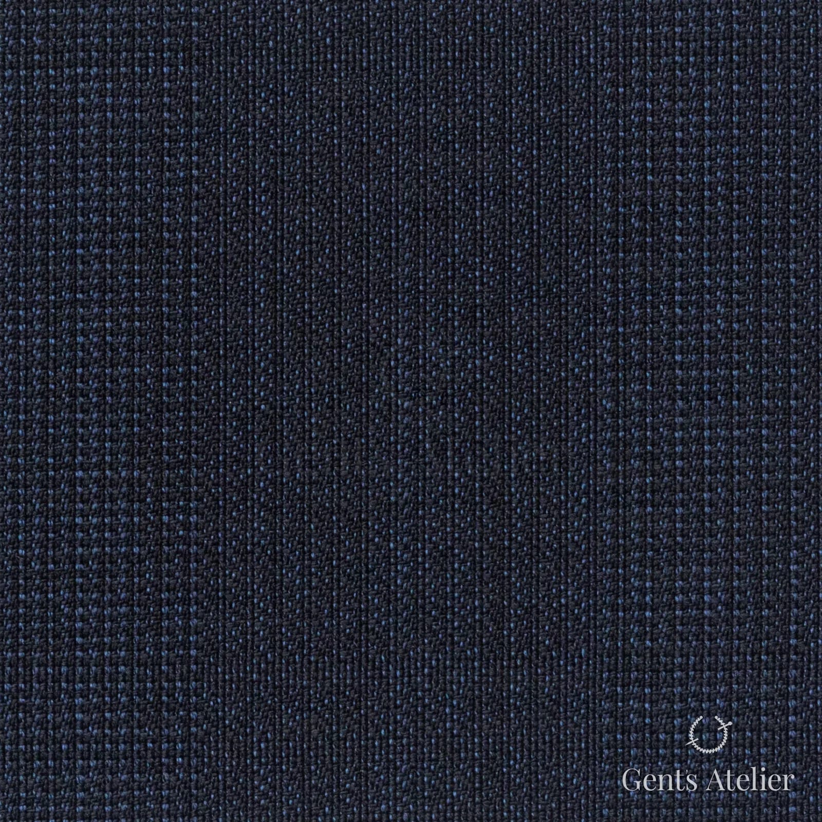 Костюмная ткань Marzoni 609 - 893 / 1200 — Navy-, гусиная лапка, 100% шерсть