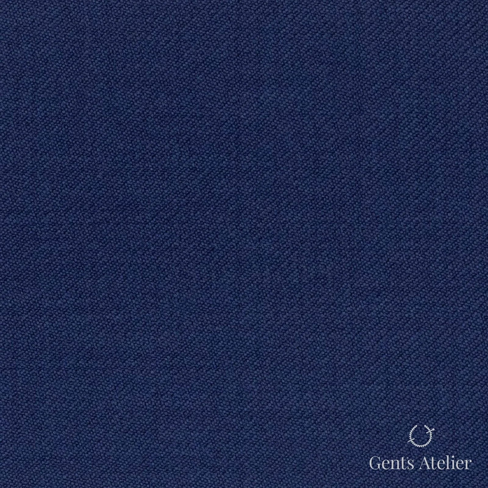 Костюмная ткань Marzoni 620 - 750 / 700 — Тёмно-синий, однотонная, 100% шерсть