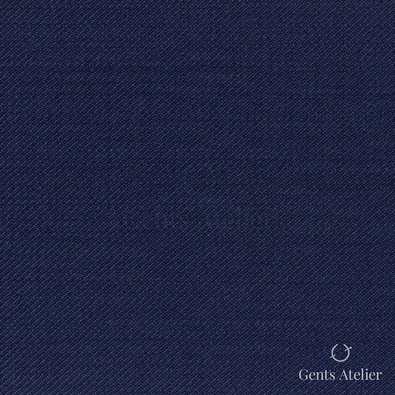 Костюмная ткань Marzoni 620 - 751 / 700 — Тёмно-синий, однотонная, 100% шерсть