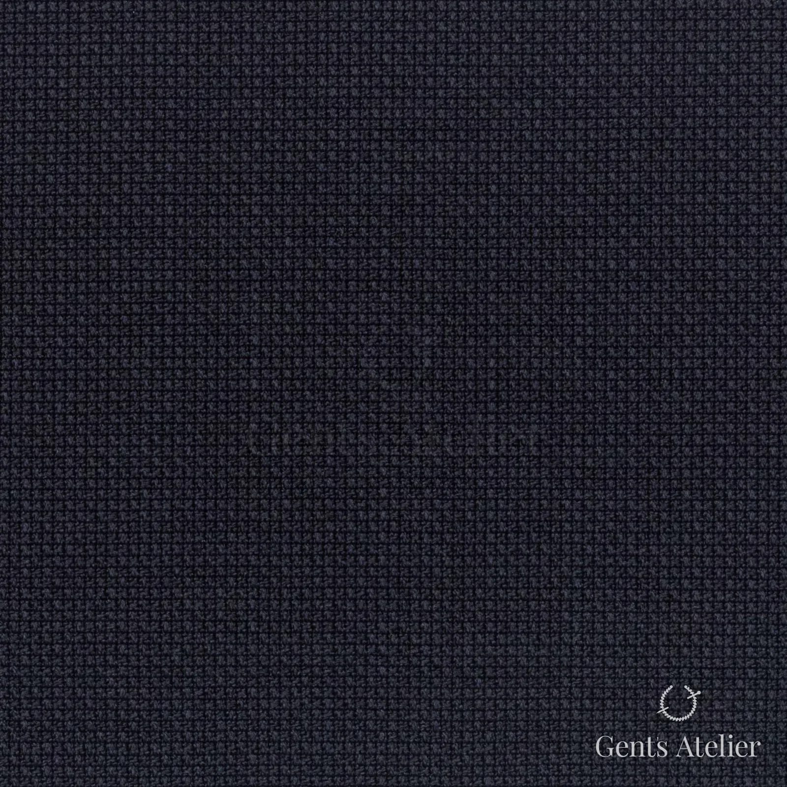 Костюмная ткань Marzoni 621 - 115 / 900 — Тёмно-синий, гусиная лапка, 100% шерсть