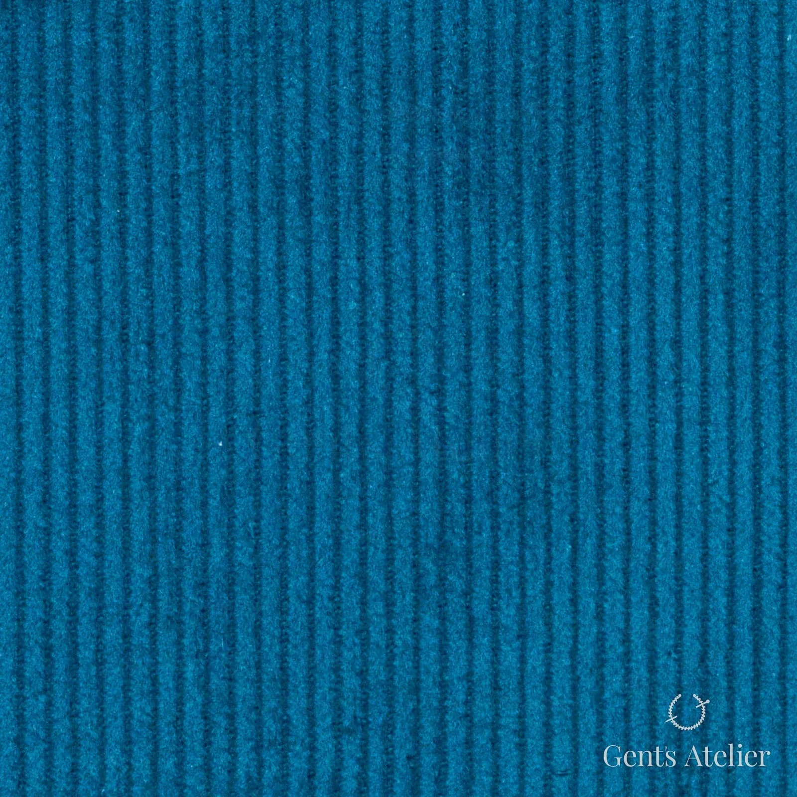 Костюмная ткань Marzoni 605 - 480 / 500 — Teal, однотонная, 100% хлопок