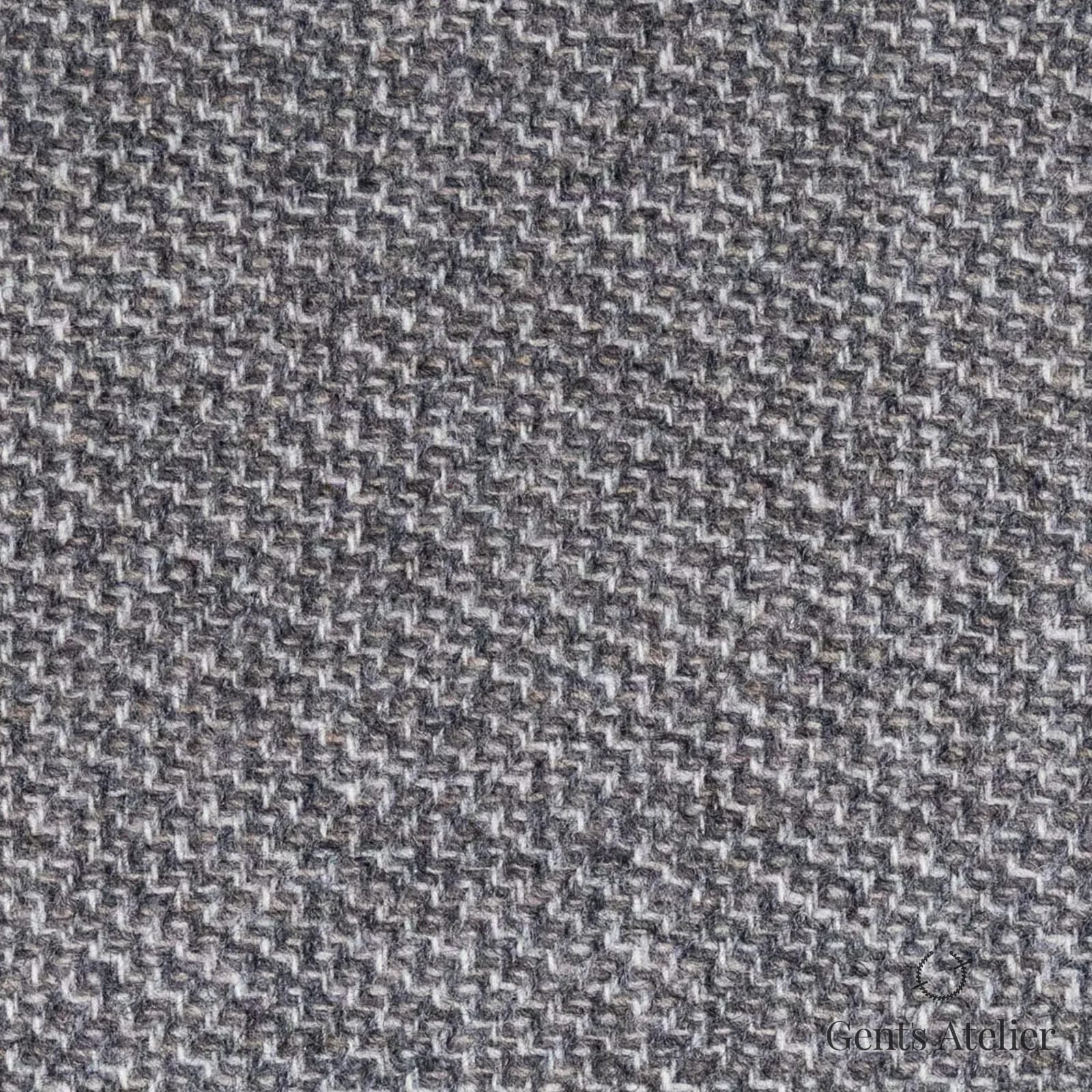 Костюмная ткань Marzoni 651 - 596 / 1500 — Серый, гусиная лапка, 90% шерсть, 10% кашемир
