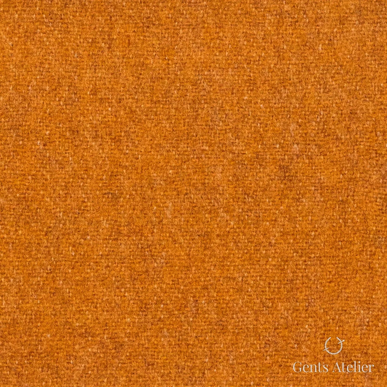 Костюмная ткань Marzoni 662 - 008 / 2500 — Orange / Коричневый, однотонная, 90% шерсть, 10% кашемир