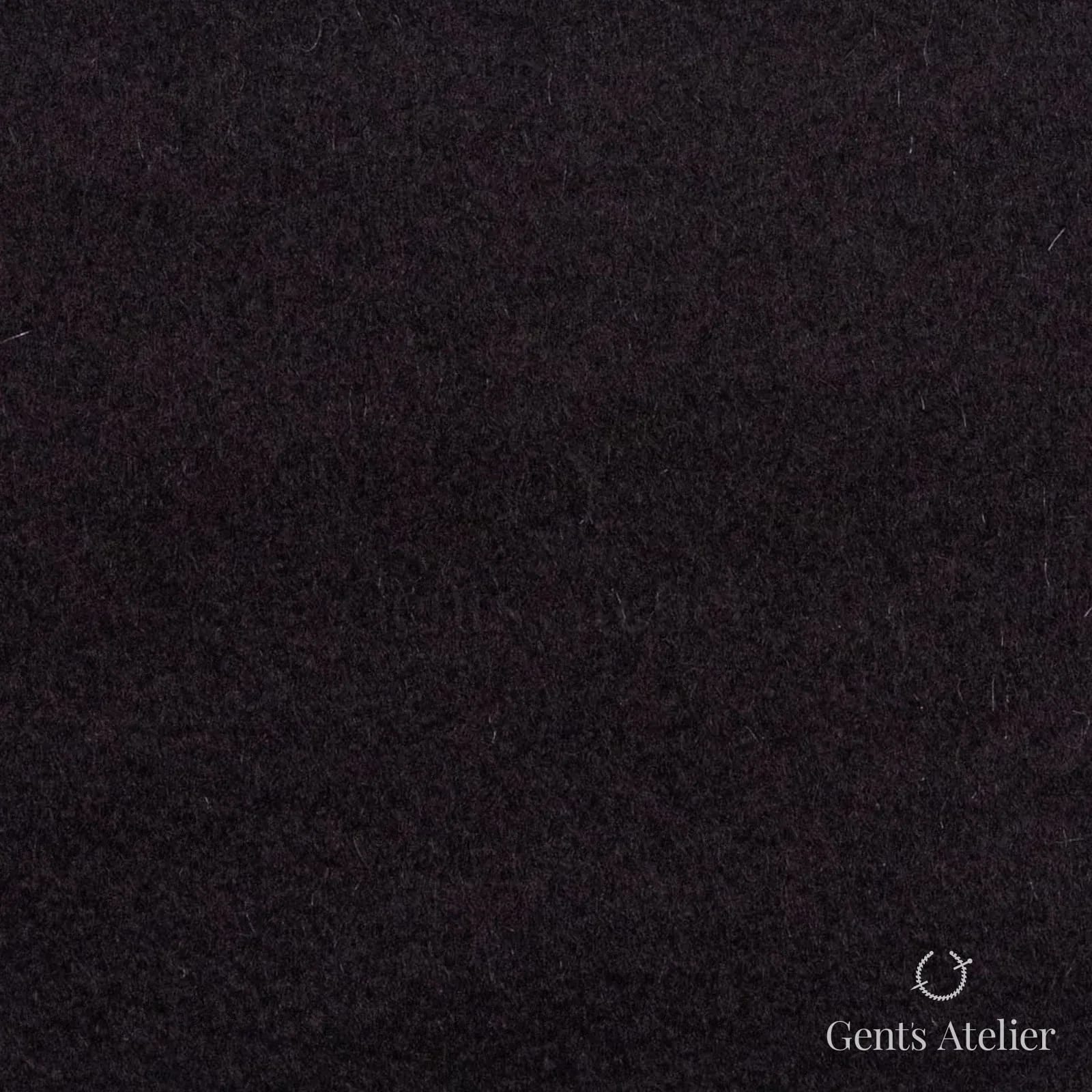 Костюмная ткань Marzoni 665 - 144 / 1600 — Dark Brown, однотонная, 90% шерсть, 10% кашемир