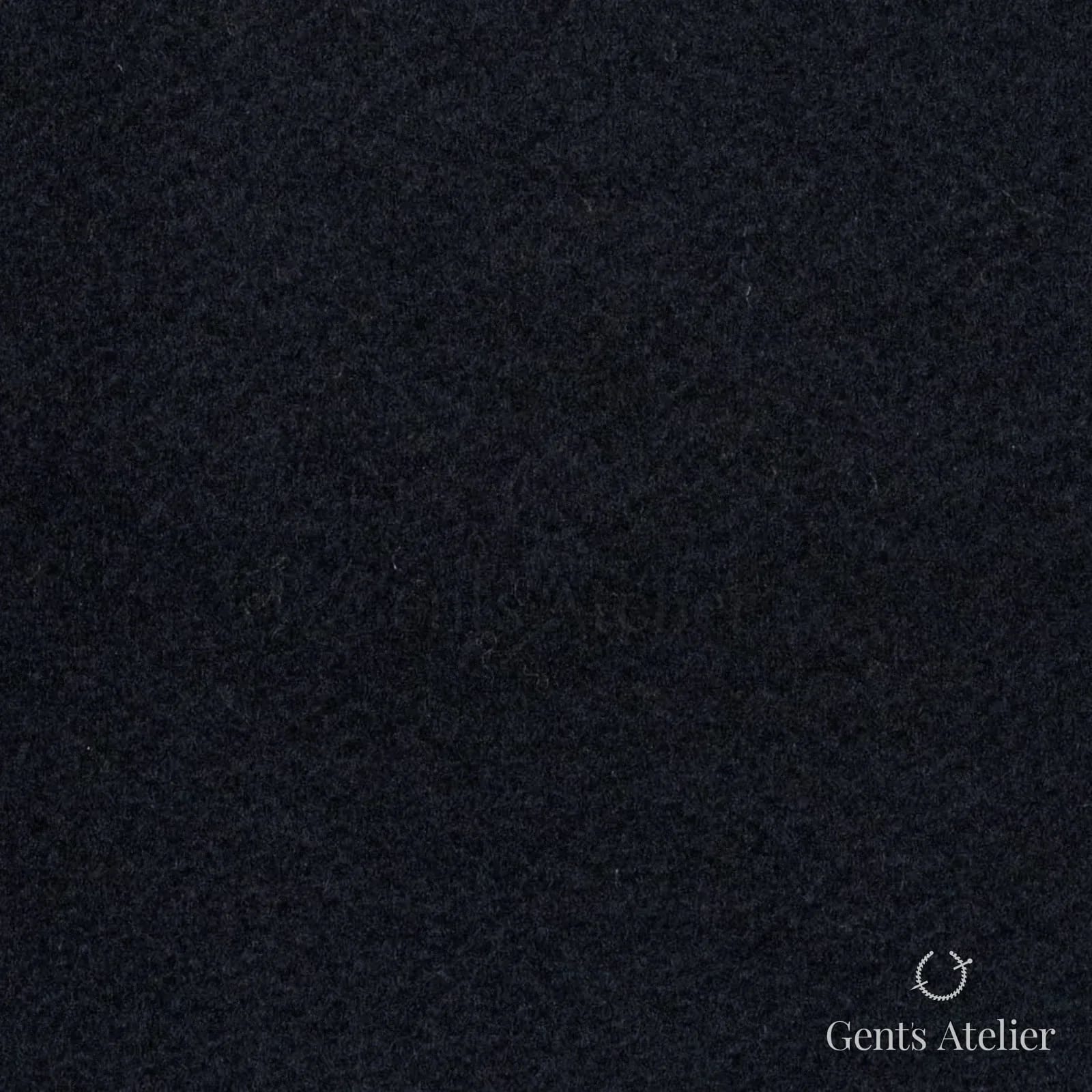 Костюмная ткань Marzoni 665 - 545 / 1200 — Тёмно-синий, однотонная, 90% шерсть, 10% кашемир