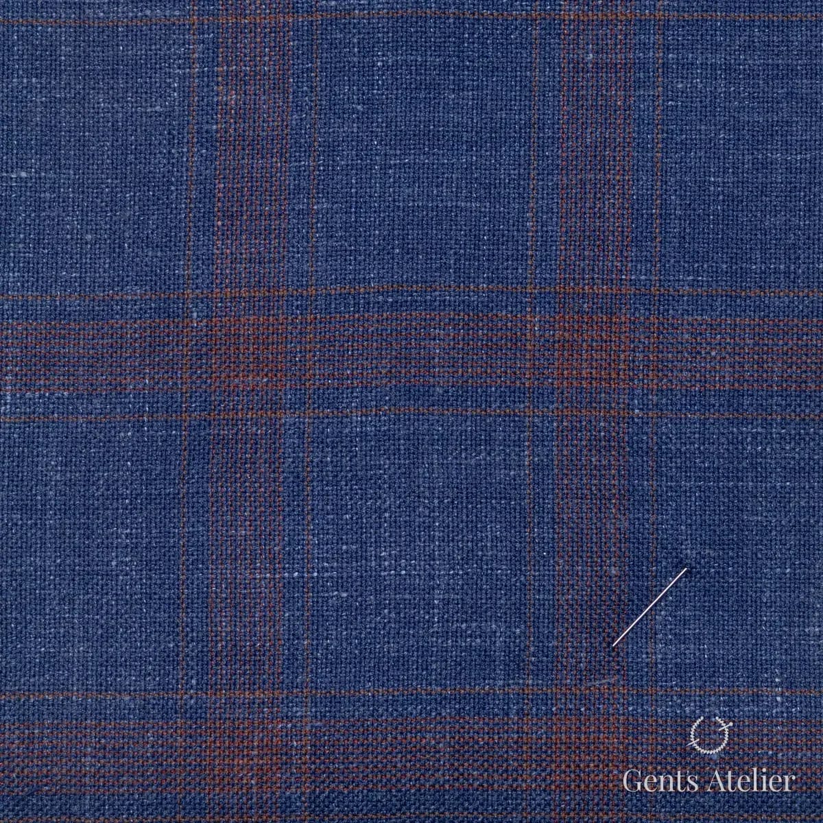 Костюм из Gent's Colors 2299-17 — синий, 100% шерсть