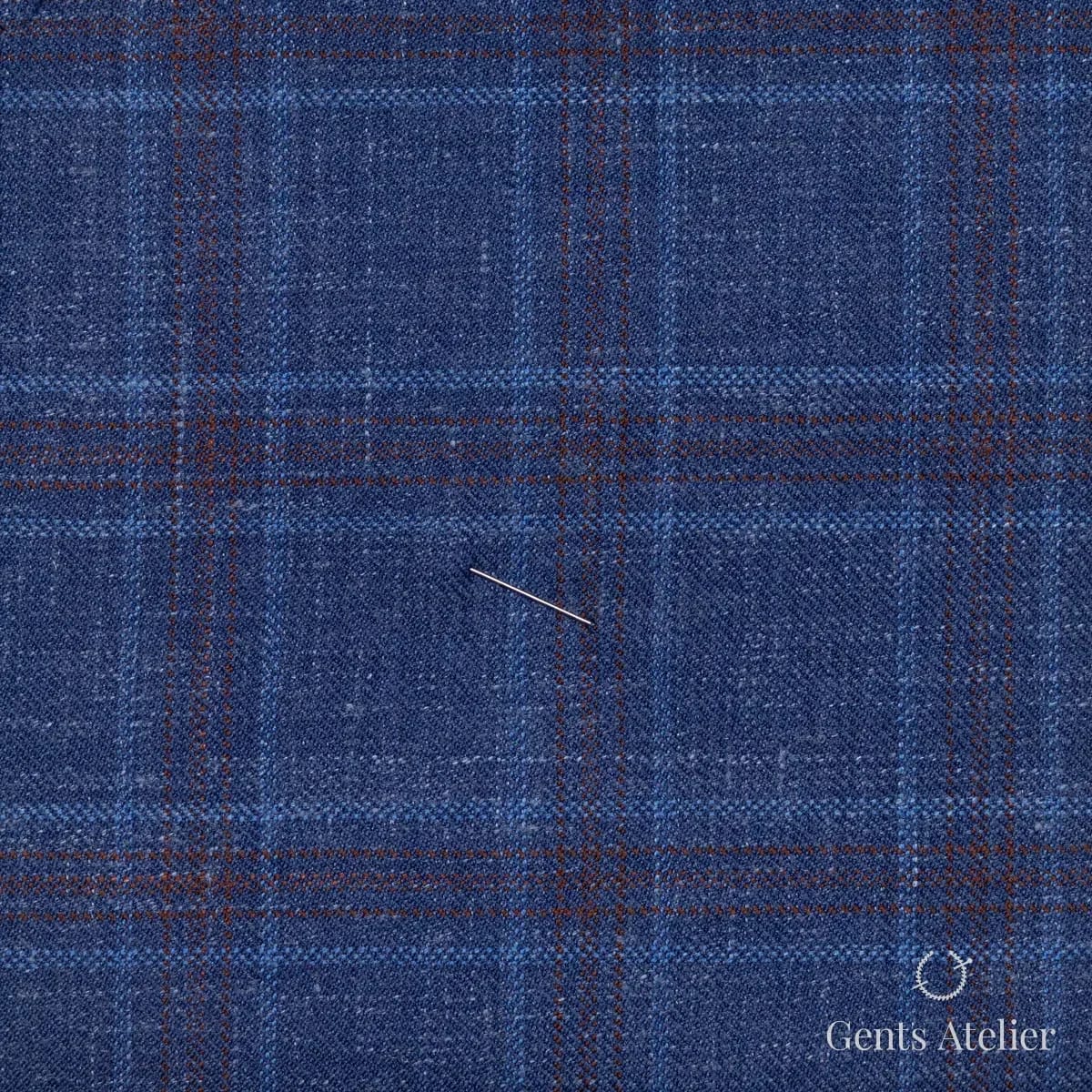 Костюм из Gent's Colors 2299-19 — синий, 100% шерсть