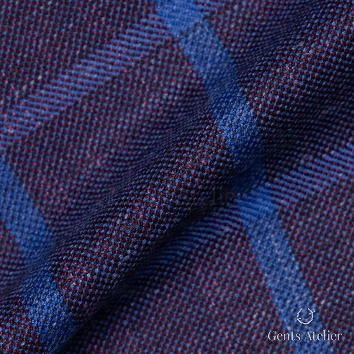 Драпировка ткани Gent's Colors 2899-5 крупным планом