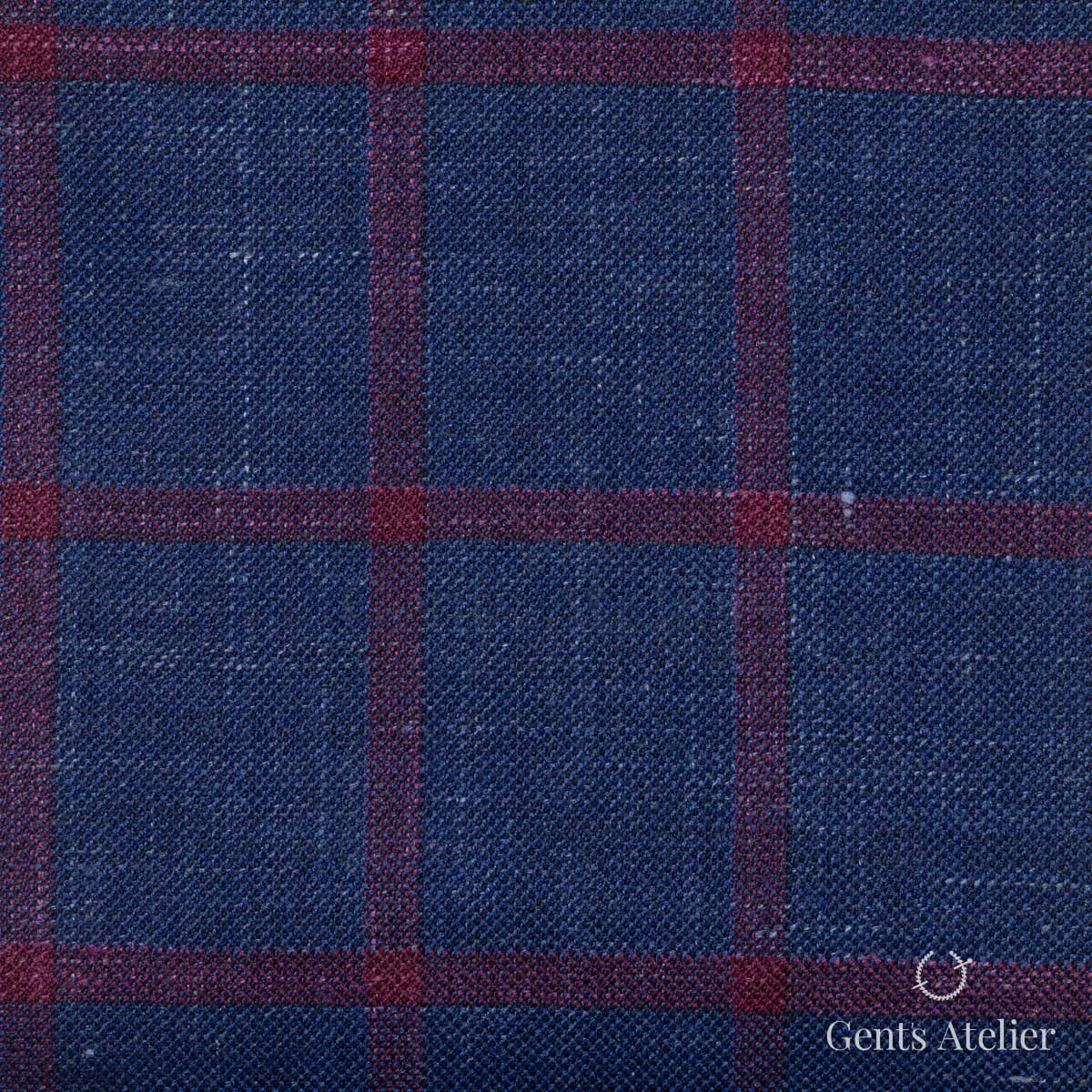 Костюм из Gent's Colors 2899-12 — тёмно-синий, 100% шерсть