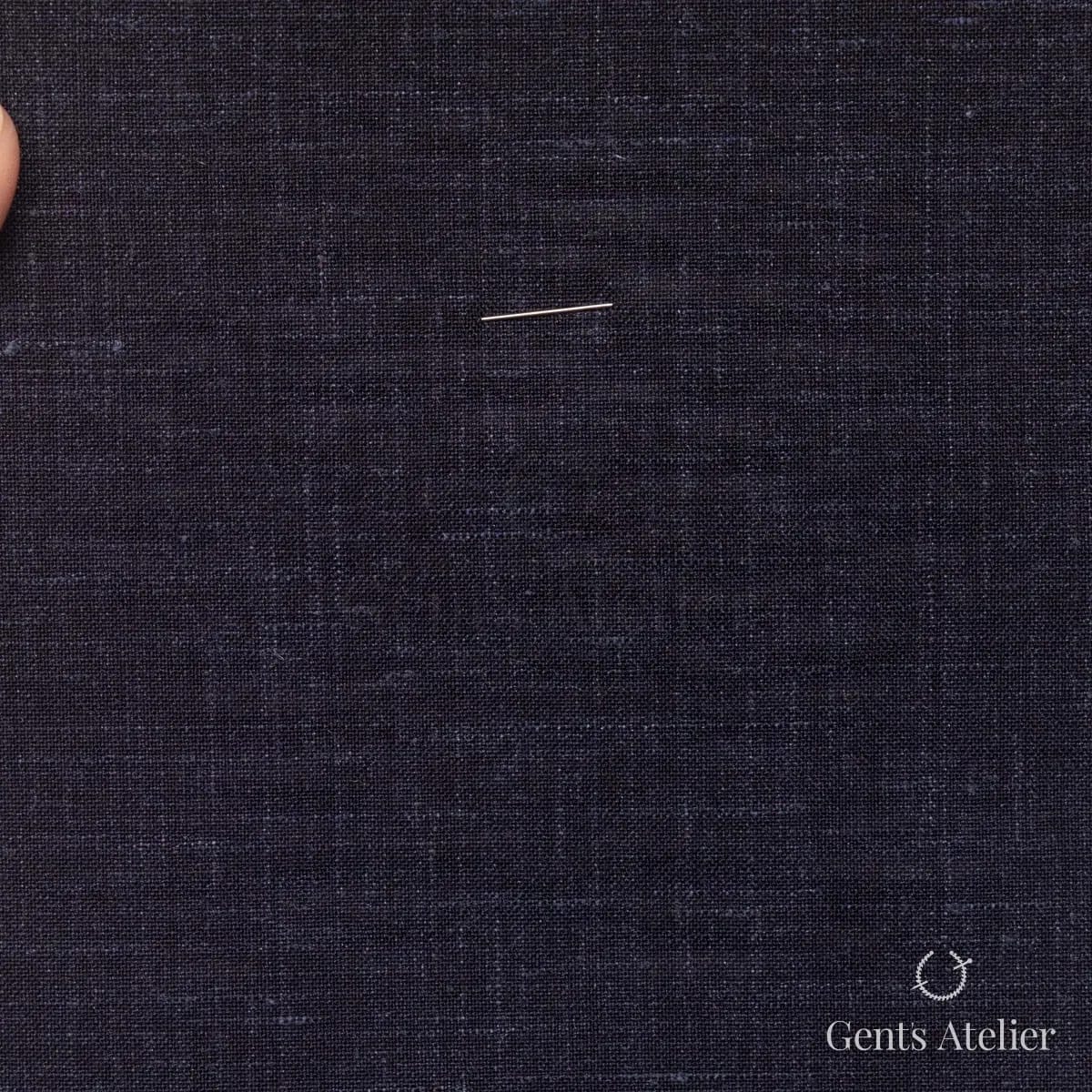 Костюм из Gent's Colors 2399-2 — тёмно-синий, Шерсть, лён, шёлк