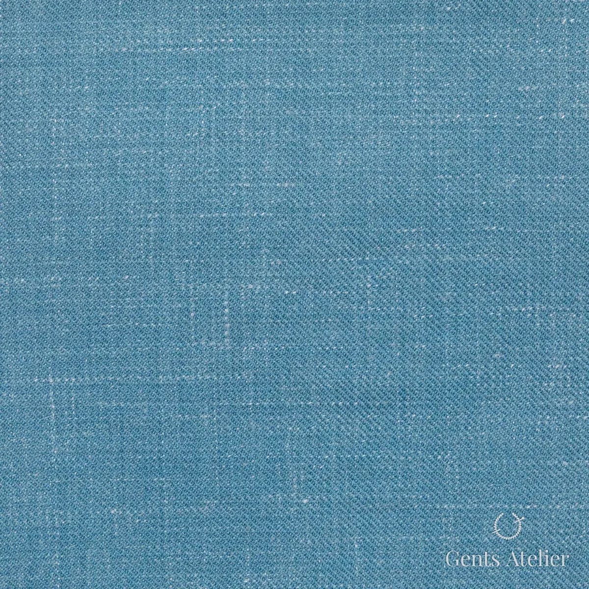 Костюм из Gent's Colors 2699-8 — голубой, Шерсть, лён, шёлк