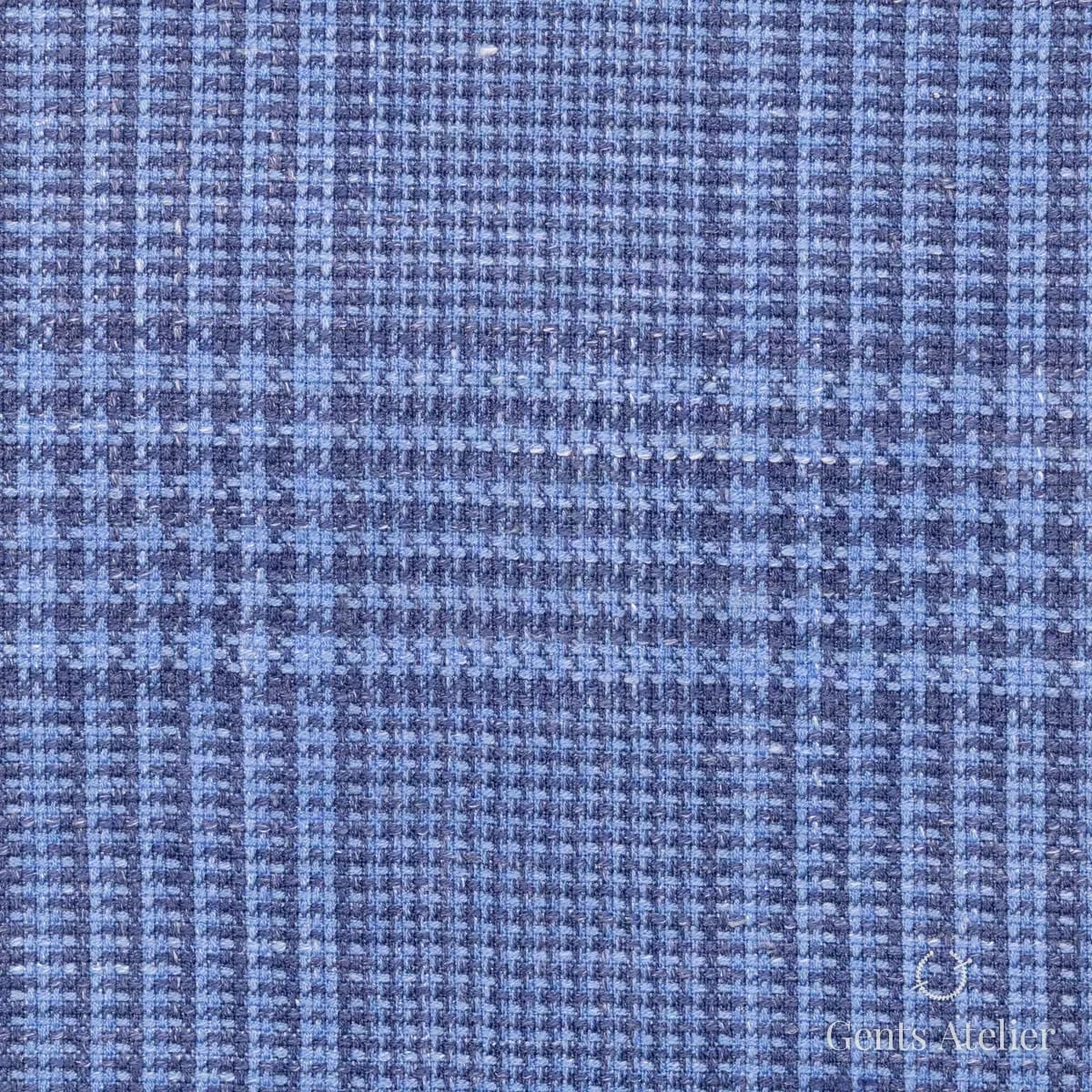 Костюм из Gent's Colors 2699-12 — синий, Шерсть, лён, шёлк
