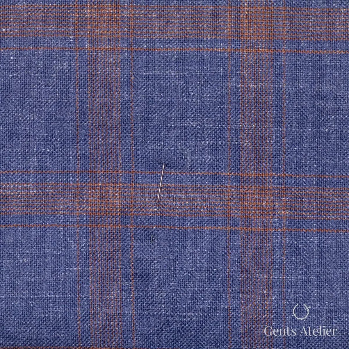 Костюм из Gent's Colors 2699-21 — синий, Шерсть, лён, шёлк