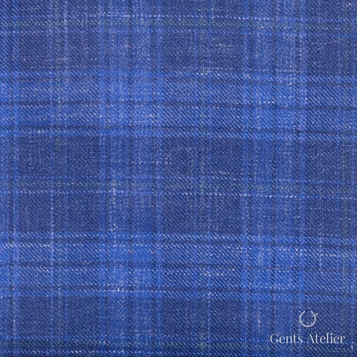 Костюм из Gent's Colors 2699-22 — синий, Шерсть, лён, шёлк