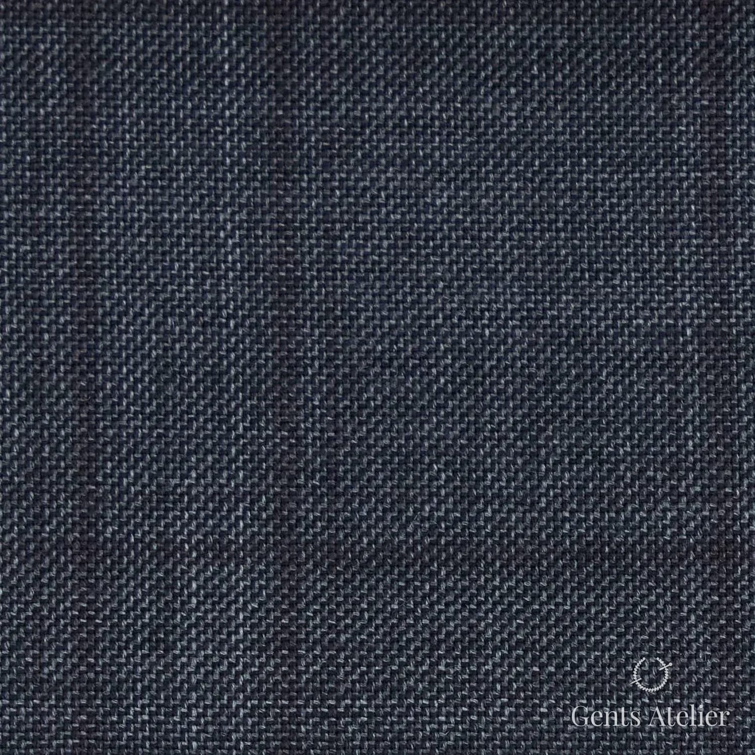 Костюм из Reda TTR2585 — тёмно-синий с виндоупейн, 100% Шерсть