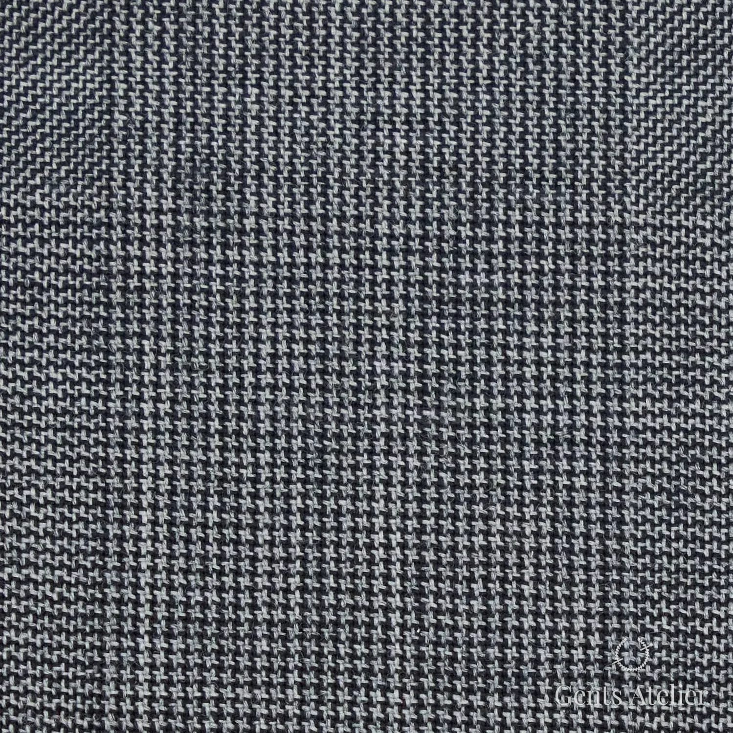 Костюм из Vitale Barberis Canonico TTV2093 — светло-серый с тонкой полоской, 100% Шерсть