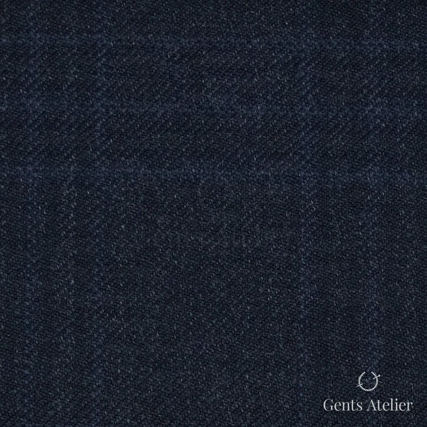 Костюм из Vitale Barberis Canonico TTV2614 — тёмно-серо-синий виндоупейн, 100% Шерсть