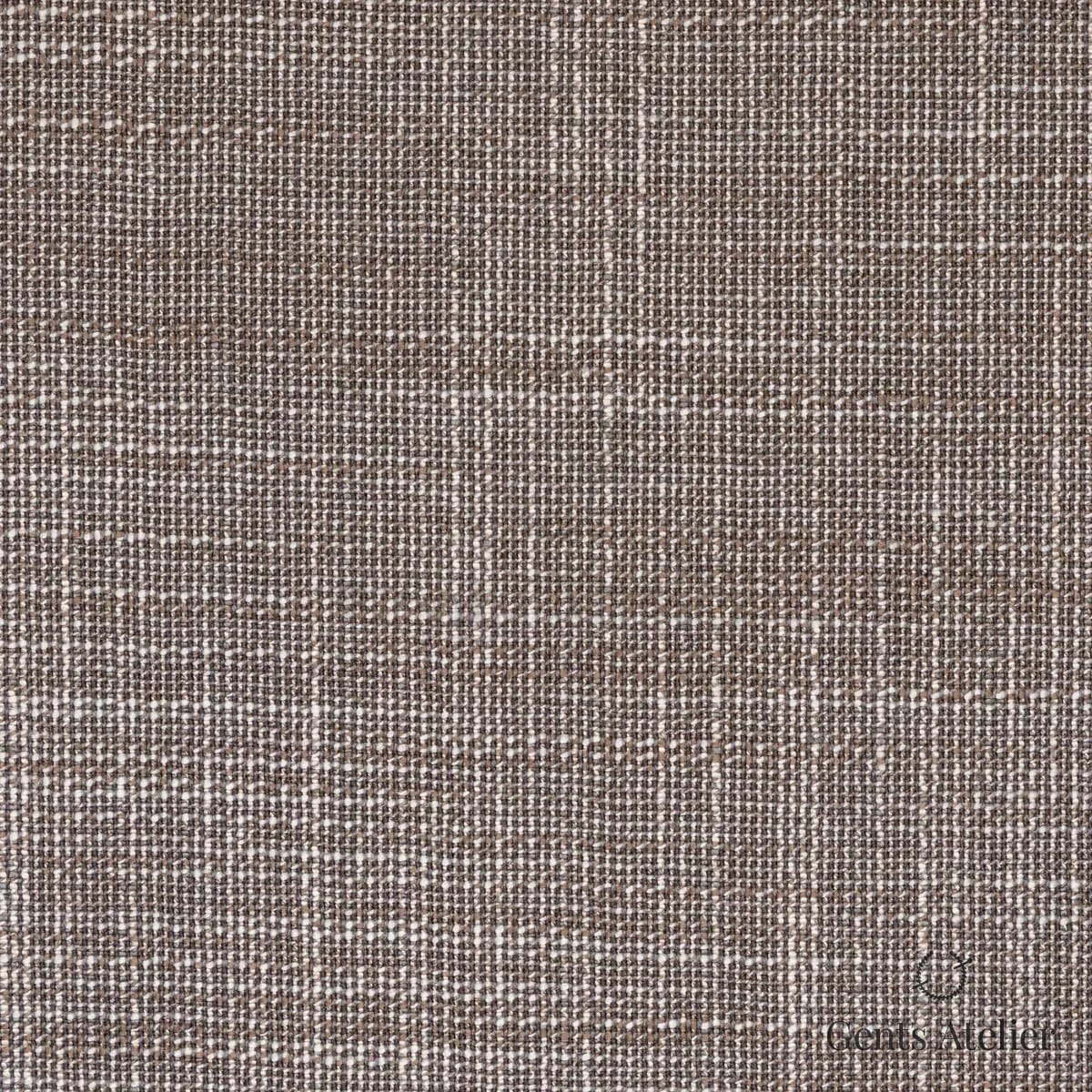Костюм из Sienna JX4300 — серо-коричневый меланж, 35% Шерсть, 50% Вискоза, 10% Лён, 5% Шёлк