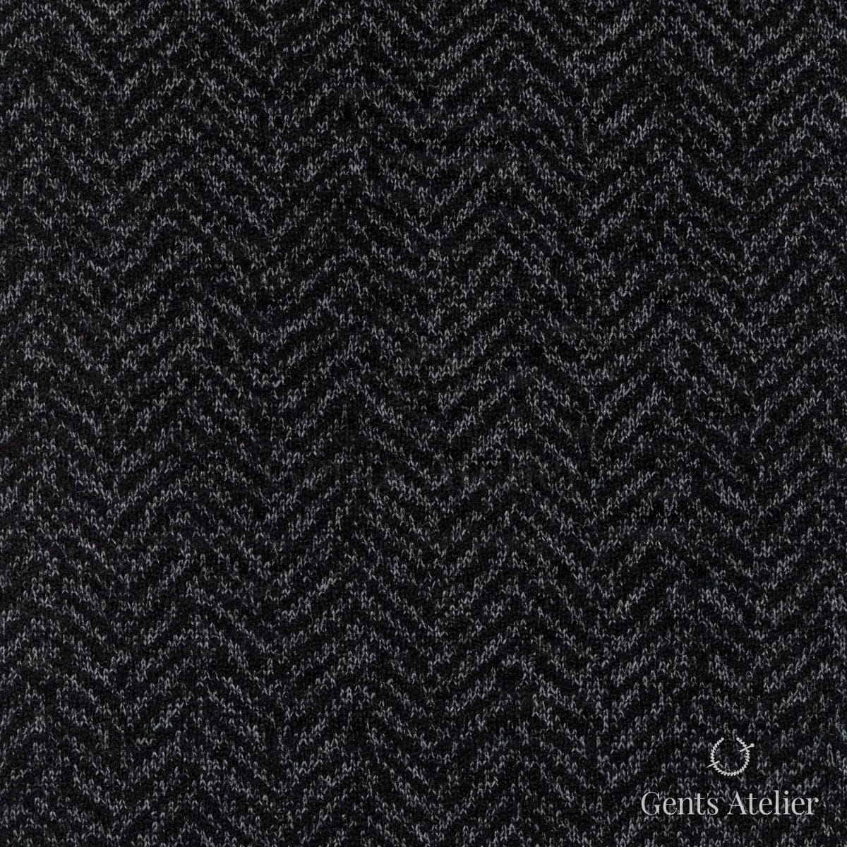 Пальто из Soft Coats and Knits TRC4234 — угольно-серый с серым зигзагом, 63.2% Полиэстер, 21.1% Шерсть, 15.7% Вискоза
