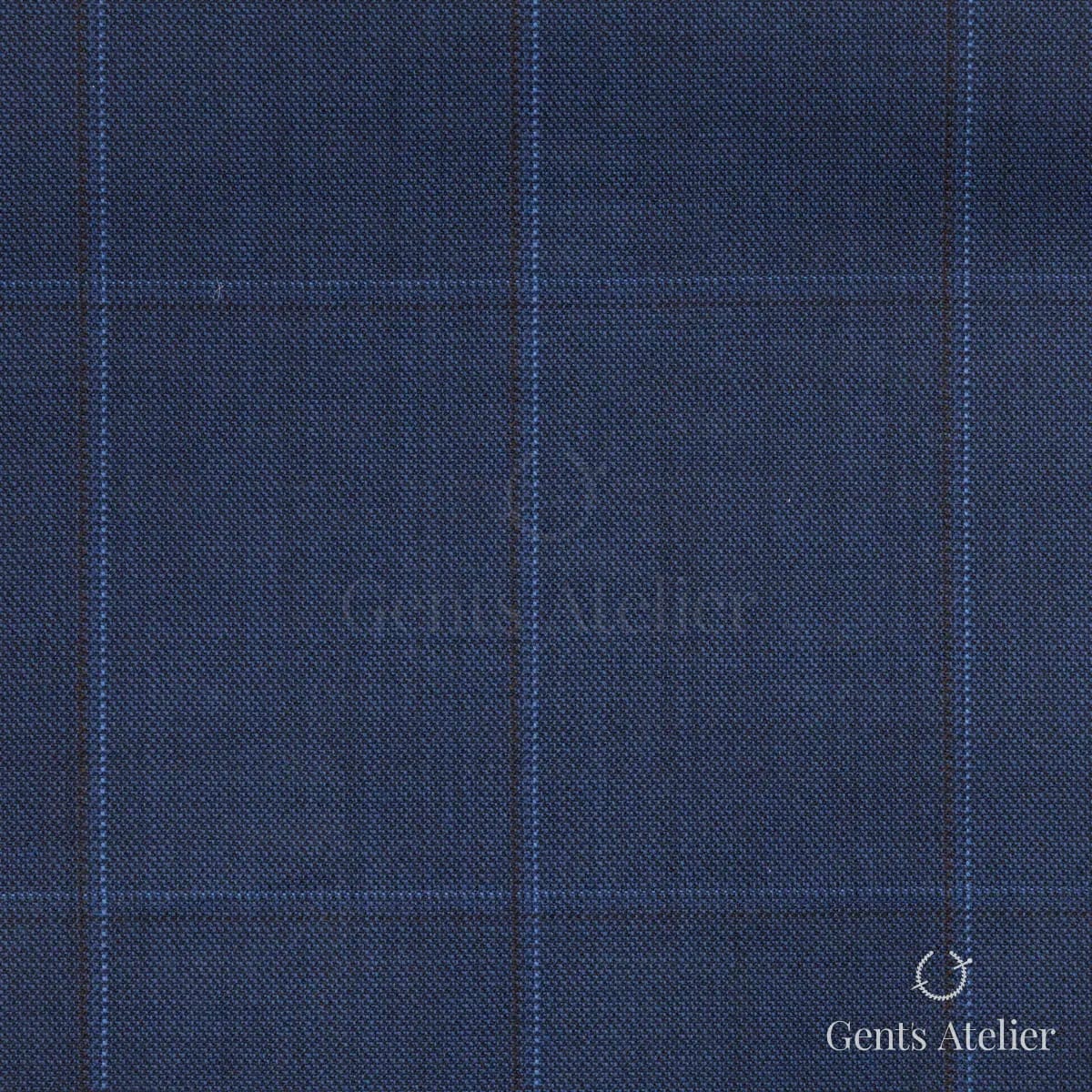 Костюм из Stylbiella 35006/18 — синий, 100% шерсть