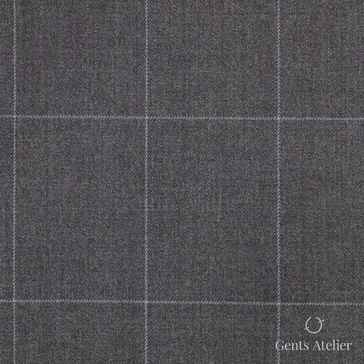 Костюм из Stylbiella 35007/18 — серый, 100% шерсть