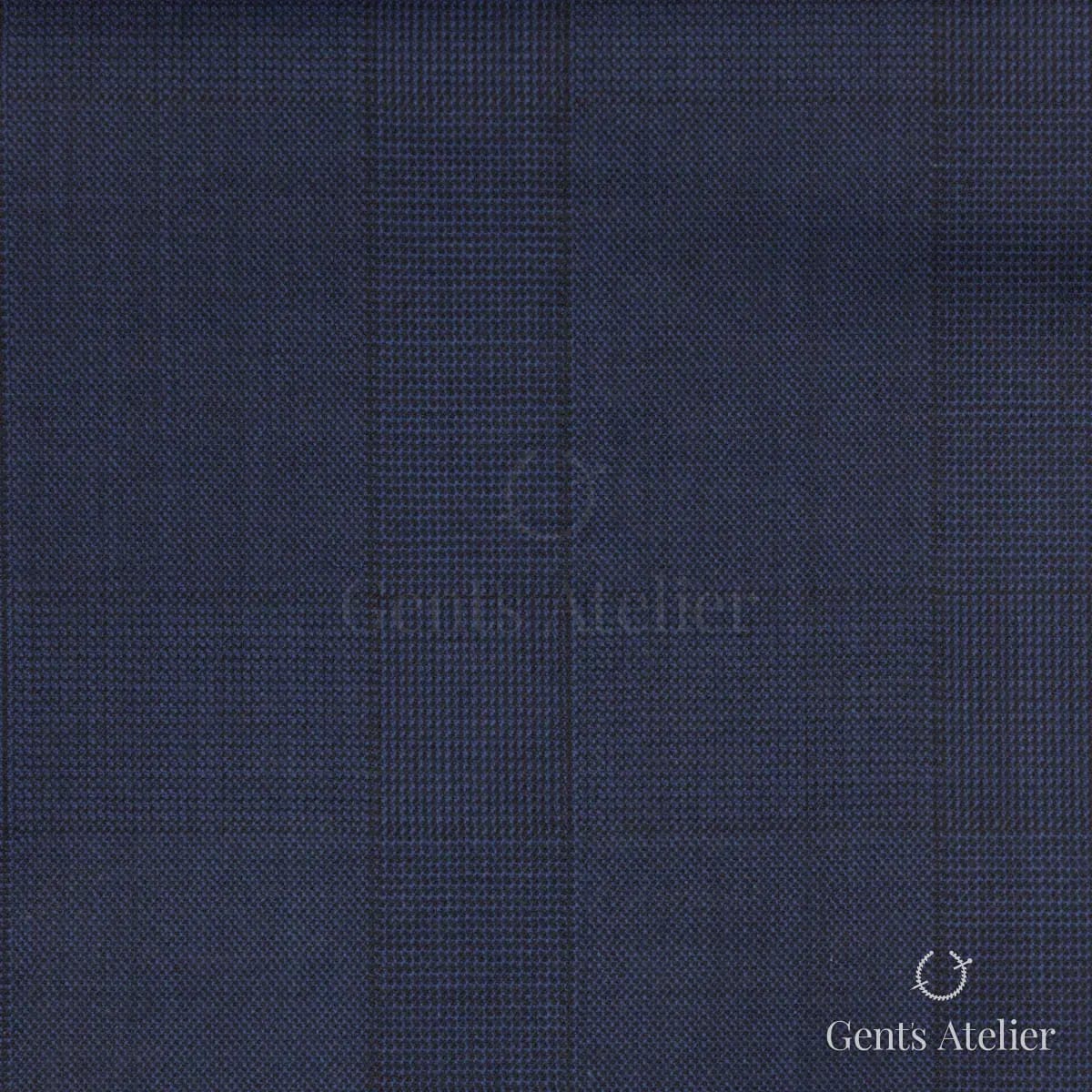 Костюм из Stylbiella 35009/18 — тёмно-синий, 100% шерсть