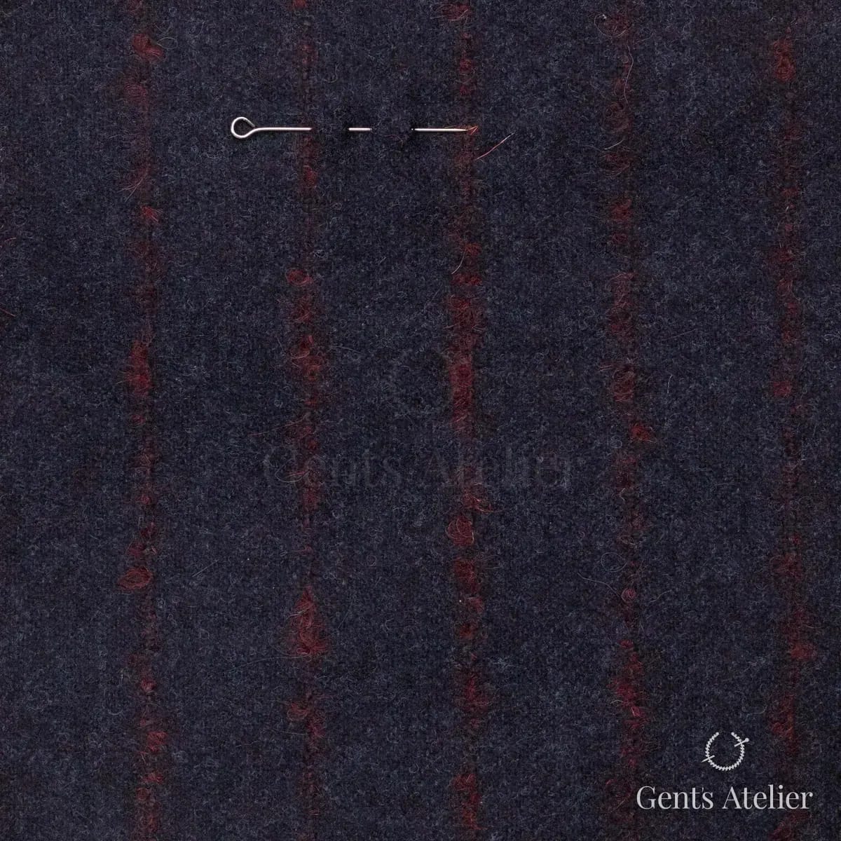 Зимний костюм из Stylbiella 37046/18 — тёмно-синий, 100% шерсть