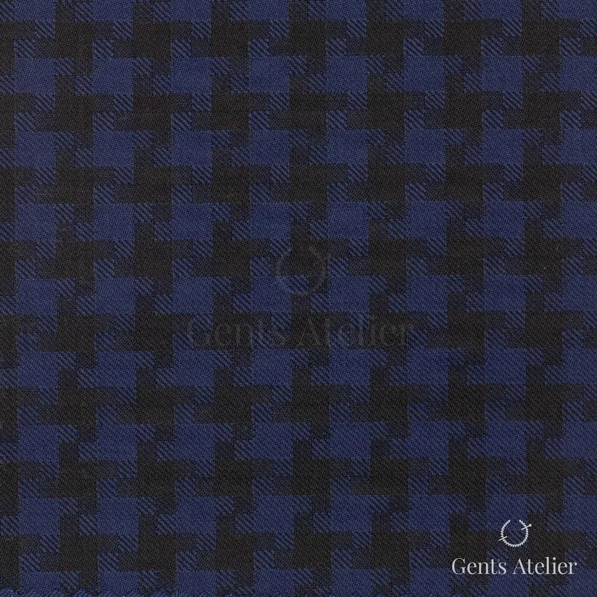 Костюм из Stylbiella 40018/13 — тёмно-синий, 100% шерсть