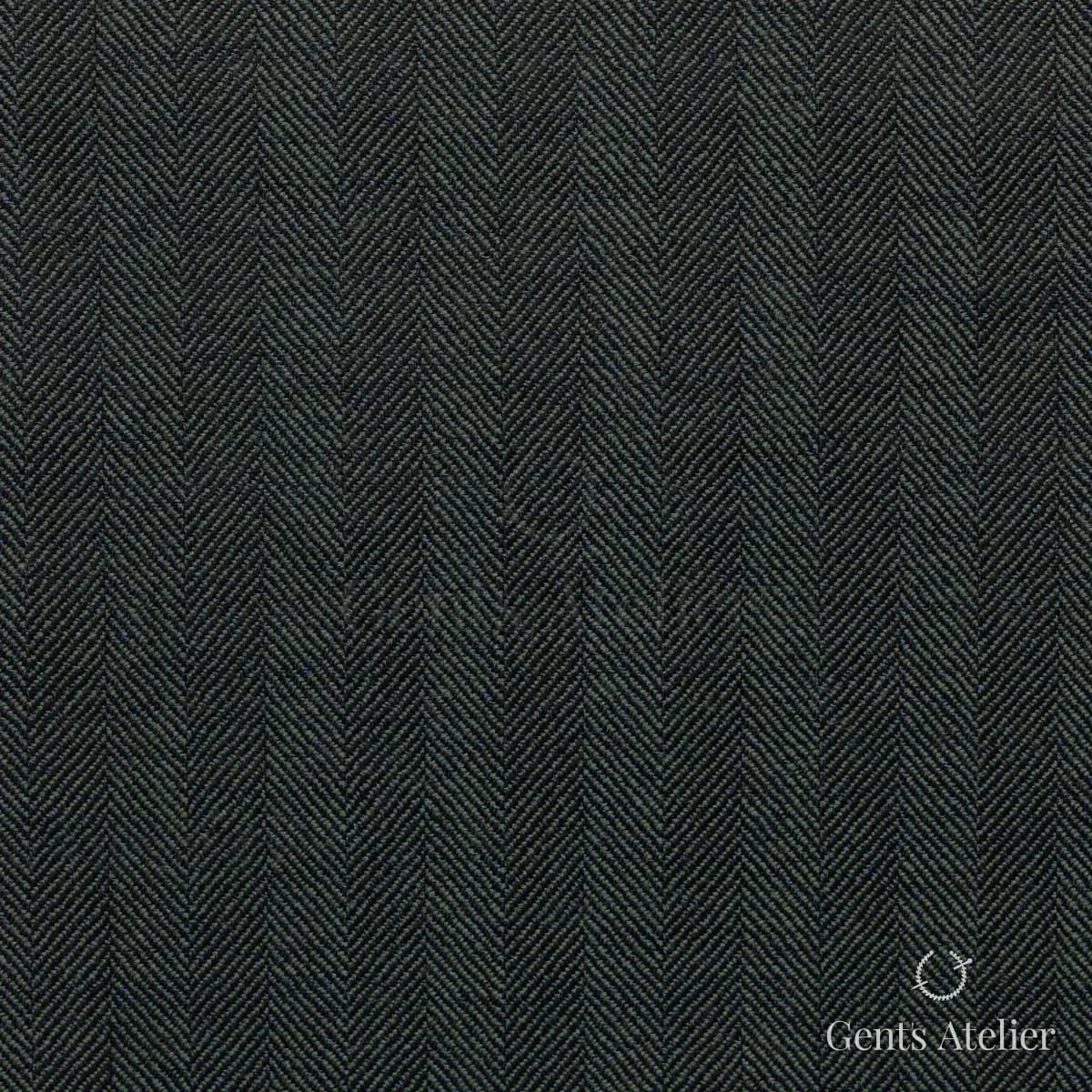 Костюм из Stylbiella 56153/18 — тёмно-зелёный, 85% шерсть, 15% шёлк
