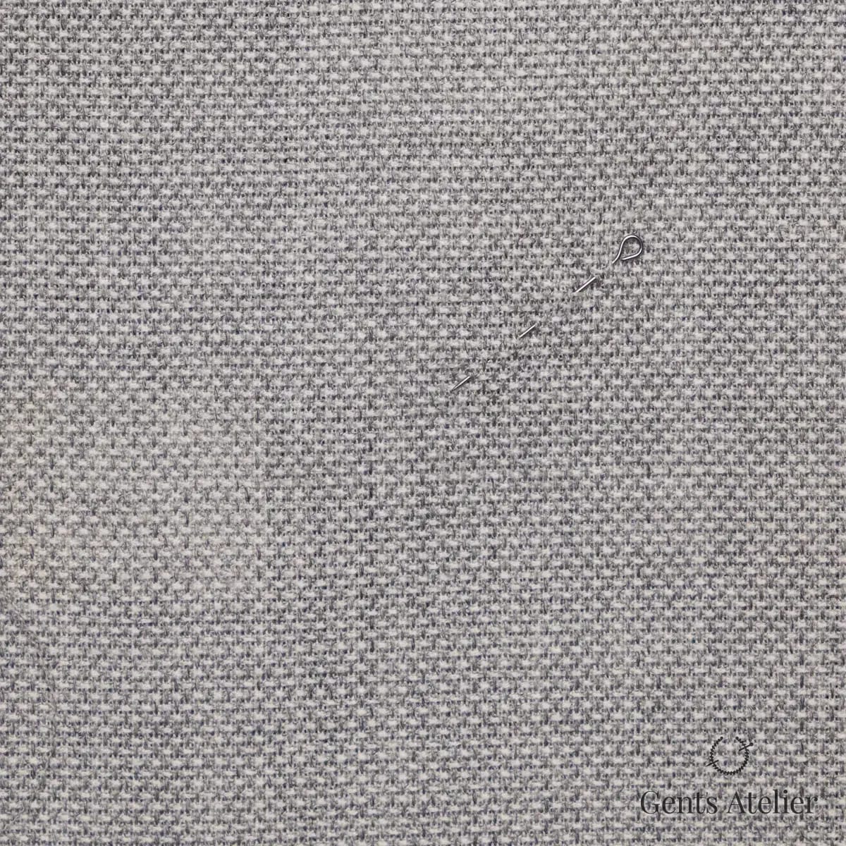 Костюм из Stylbiella 56176/13 — светло-серый, 100% шерсть