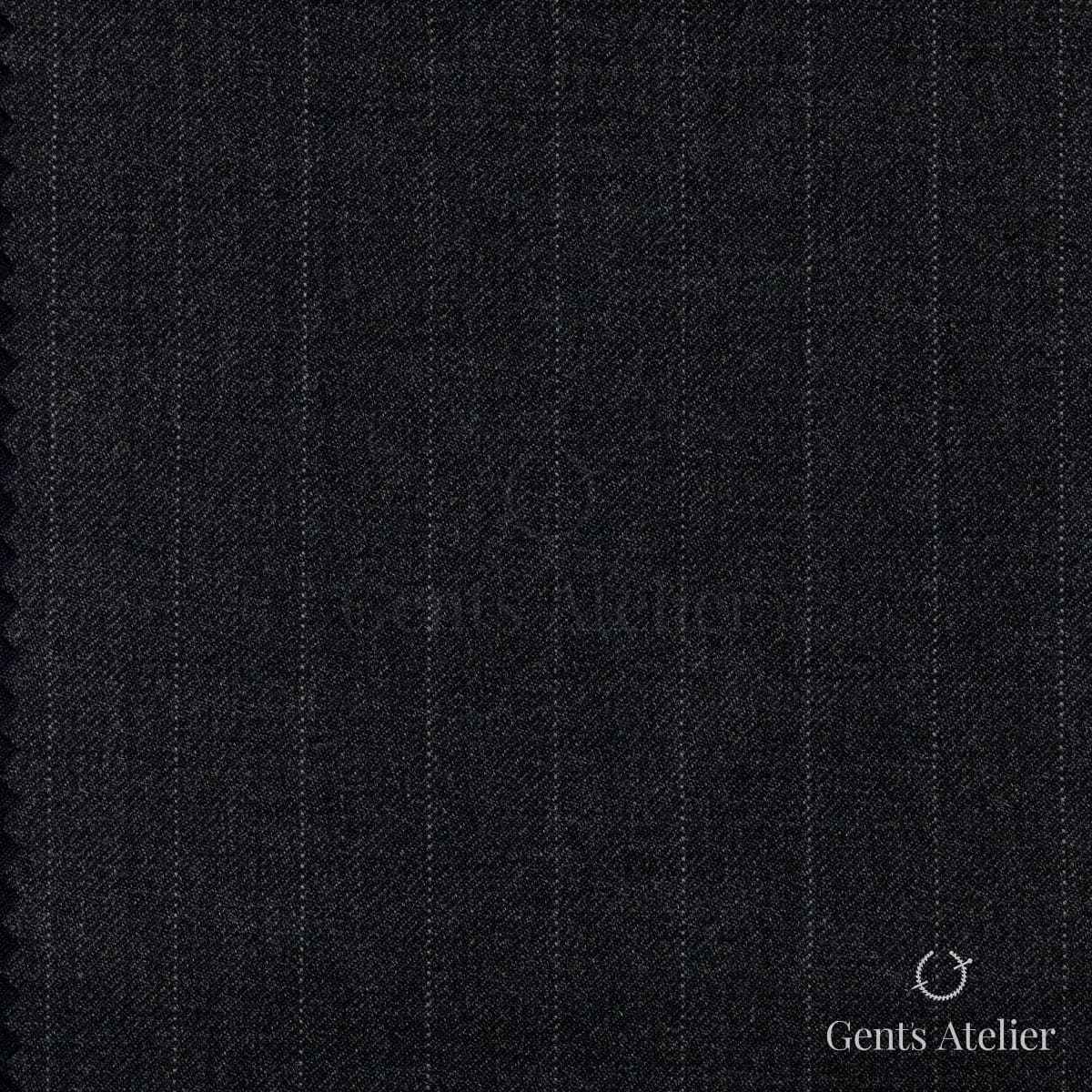 Костюм из Stylbiella 34811 — тёмно-серый в тонкую полоску, 100%WO
