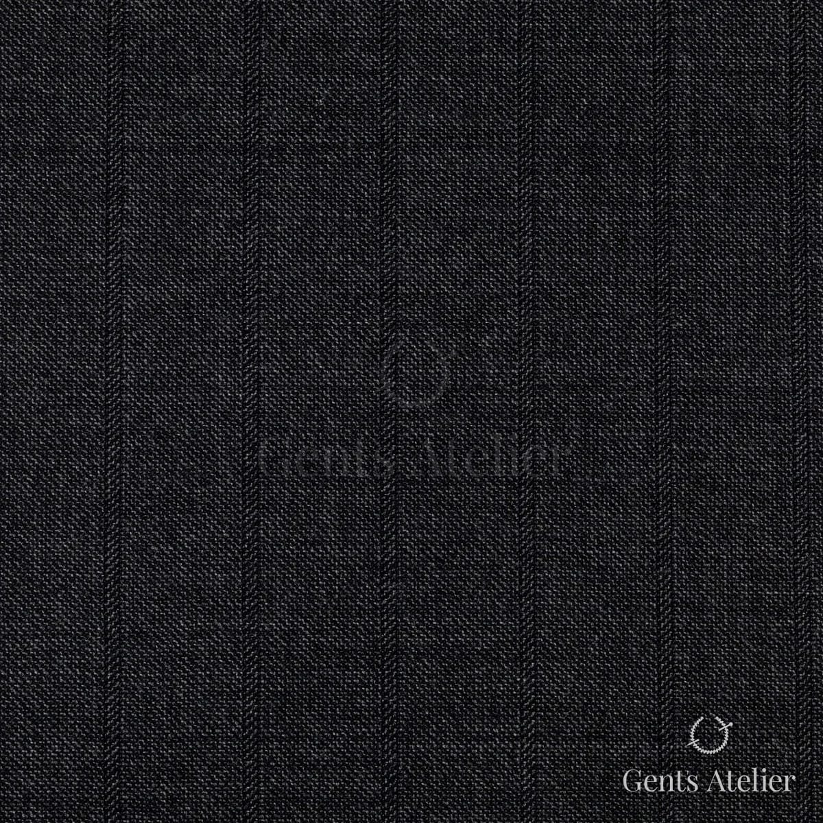 Костюм из Stylbiella 34830 — тёмно-серый (антрацит) в ёлочку с вертикальными группами, 100%WO