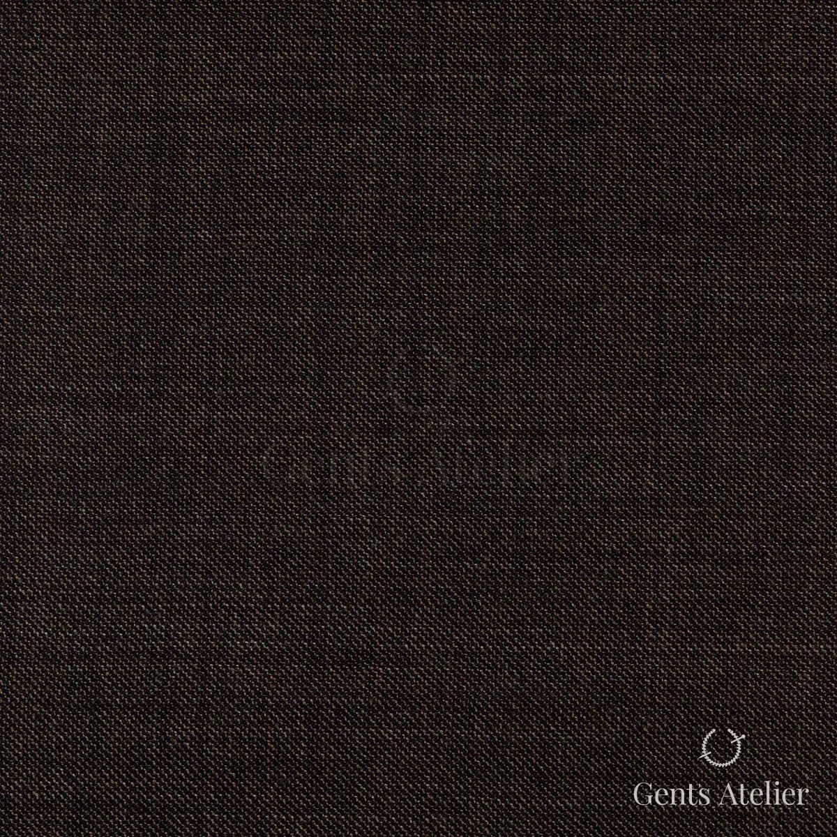 Костюм из Stylbiella 34844 — тёмно-коричневый меланж, 100%WO