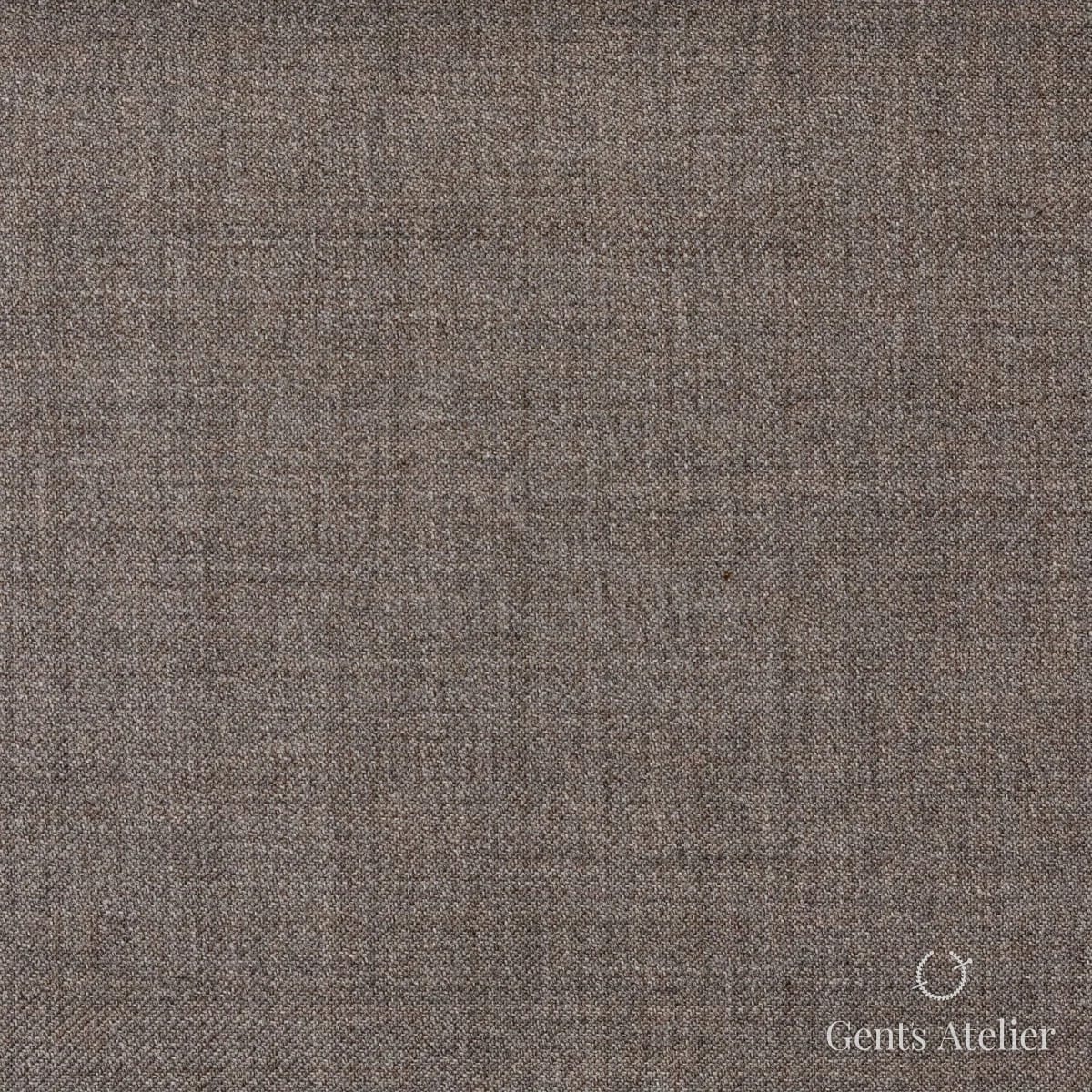 Костюм из Stylbiella 34859 — серо-коричневый меланж, 100%WO