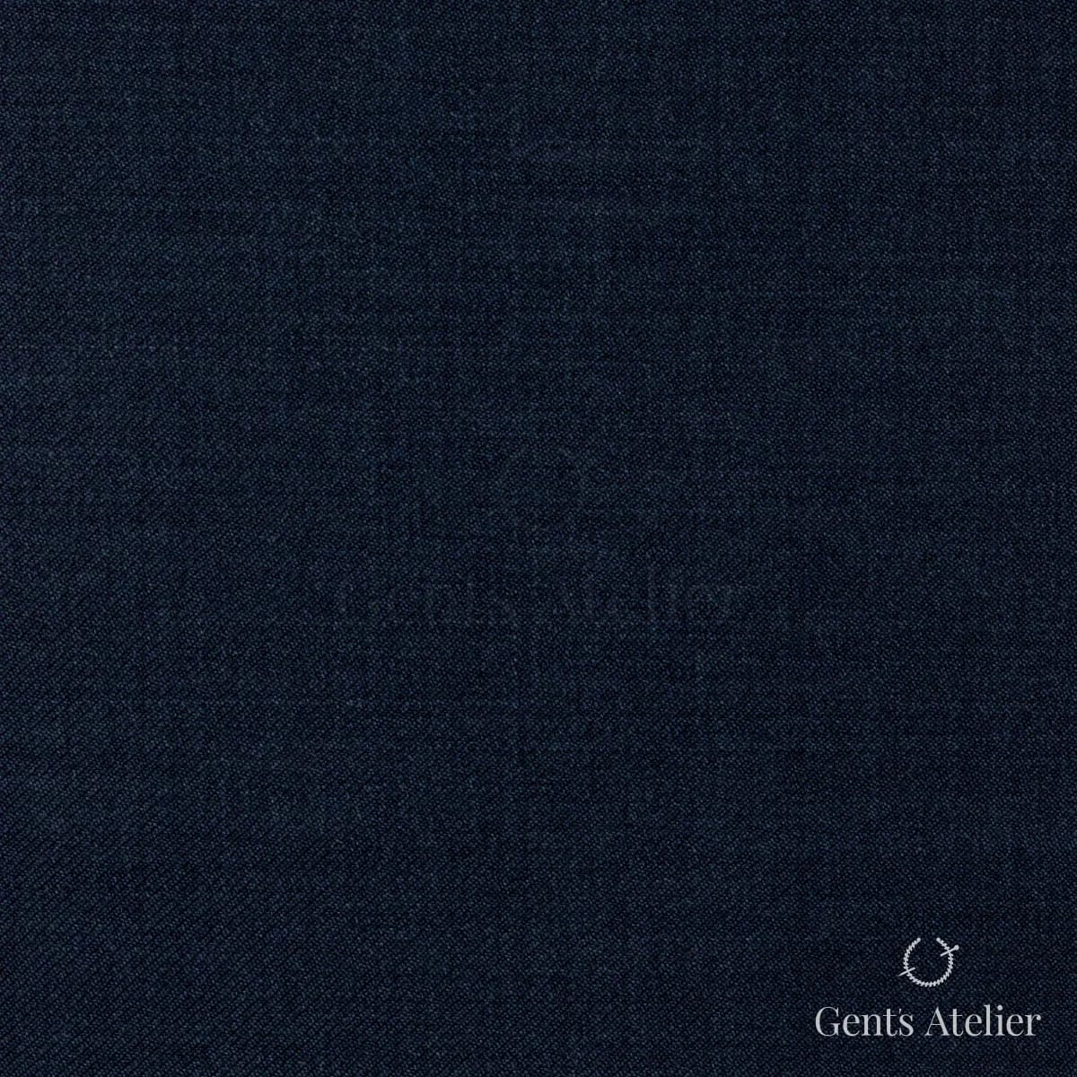 Костюм из Stylbiella 34865 — тёмно-синий однотонный с диагональным твиловым переплетением, 100%WO