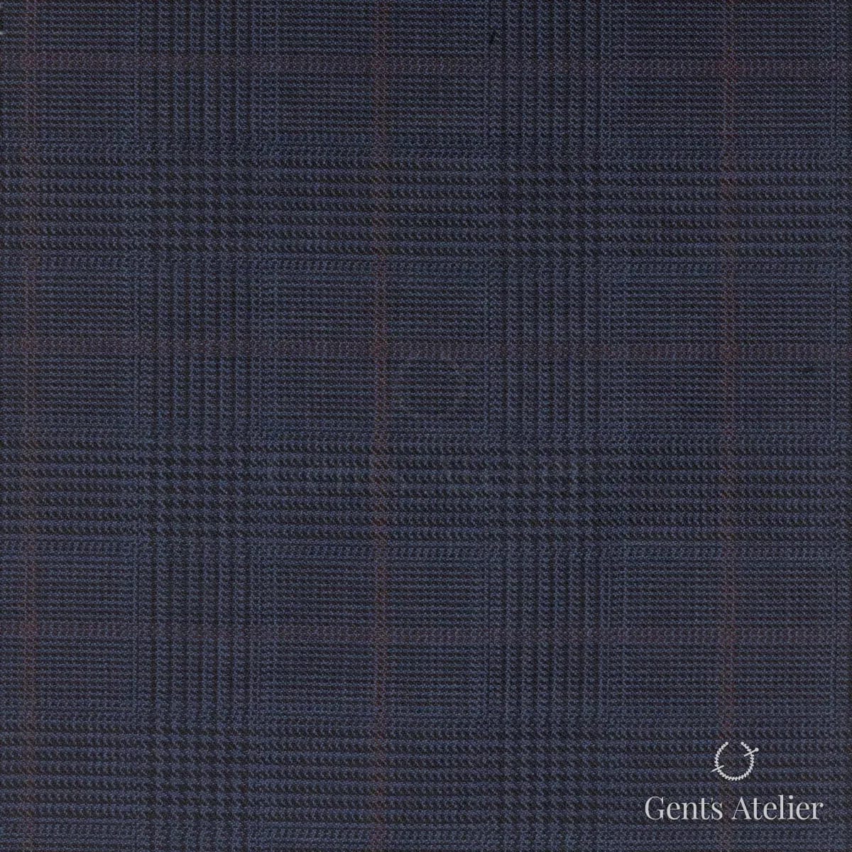 Костюм из Trabaldo Togna LB003847 — тёмно-синий, 100% шерсть