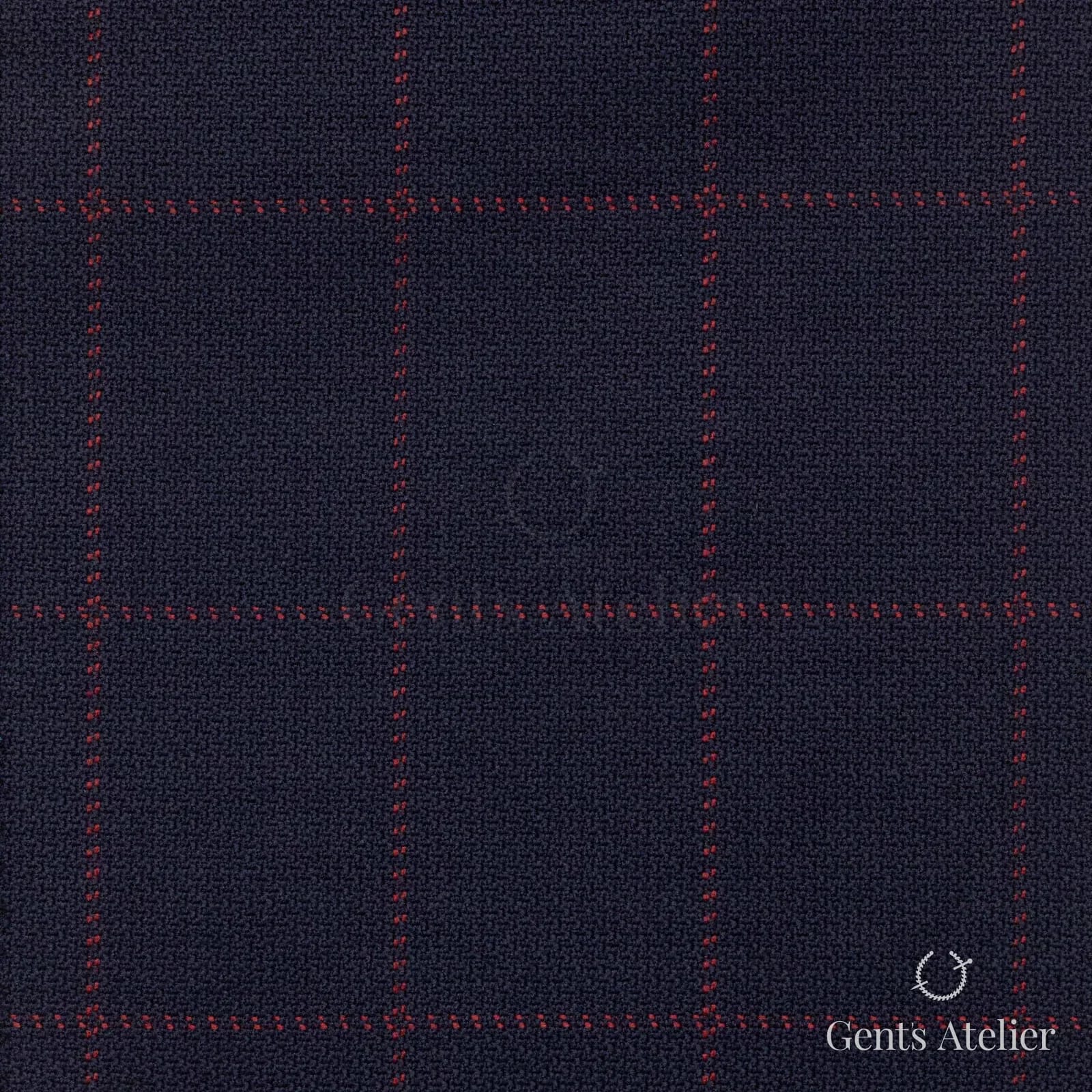 Зимний костюм из Vitale Barberis Canonico 1022147 — тёмно-синий, 100% Шерсть