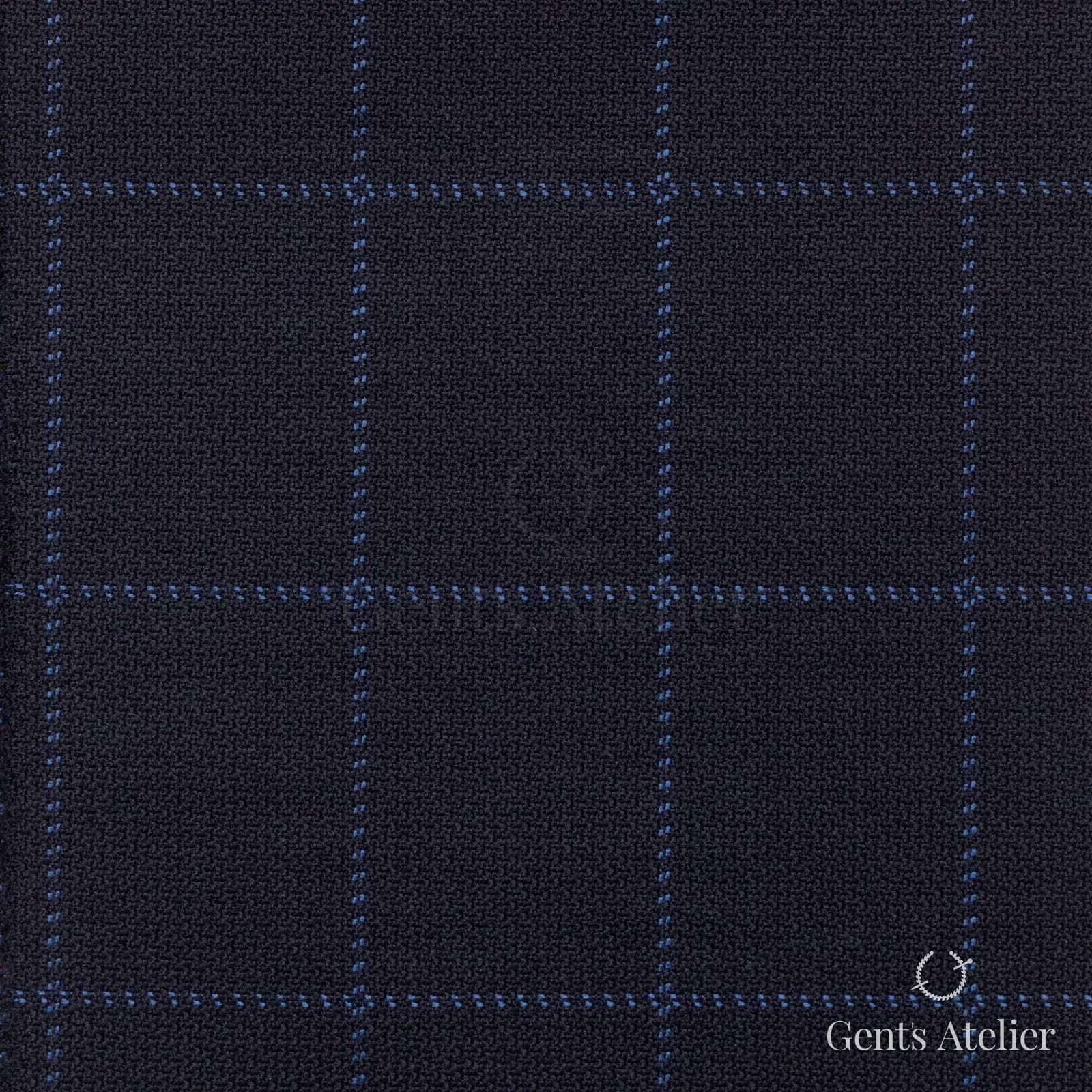 Зимний костюм из Vitale Barberis Canonico 1022148 — тёмно-синий, 100% Шерсть