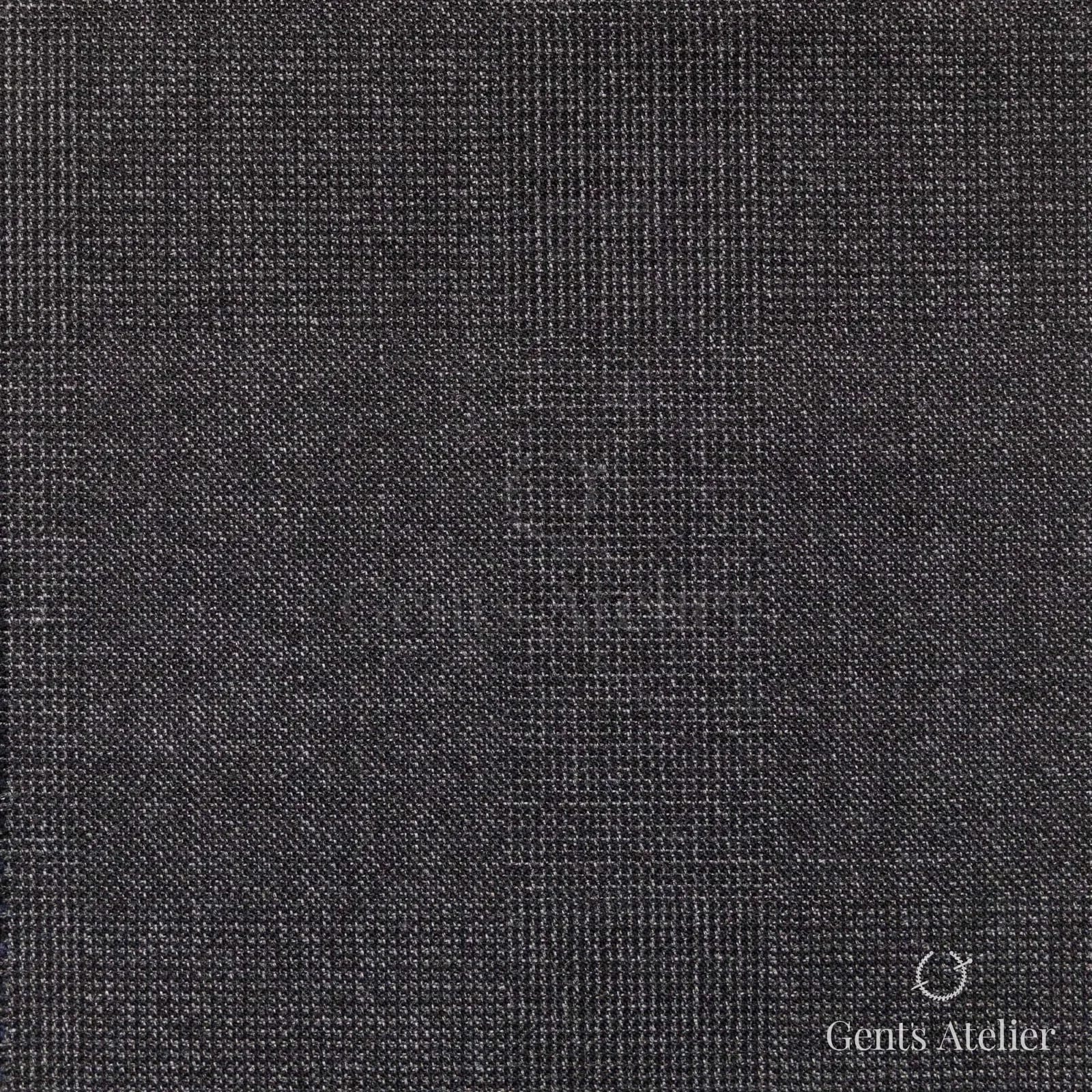 Зимний костюм из Vitale Barberis Canonico 1022149 — тёмно-серый меланж, 100% Шерсть
