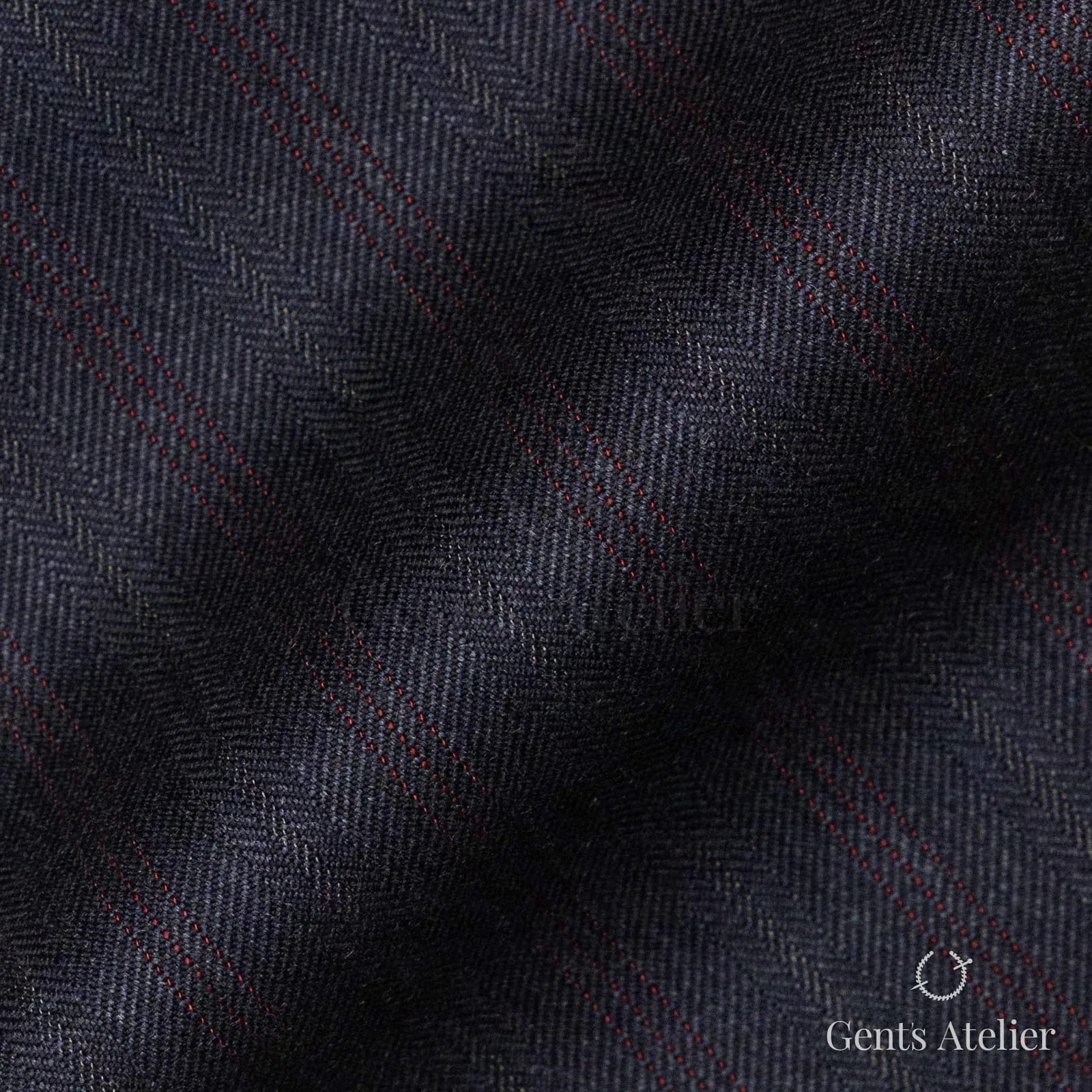 Драпировка ткани Vitale Barberis Canonico 1022153 крупным планом